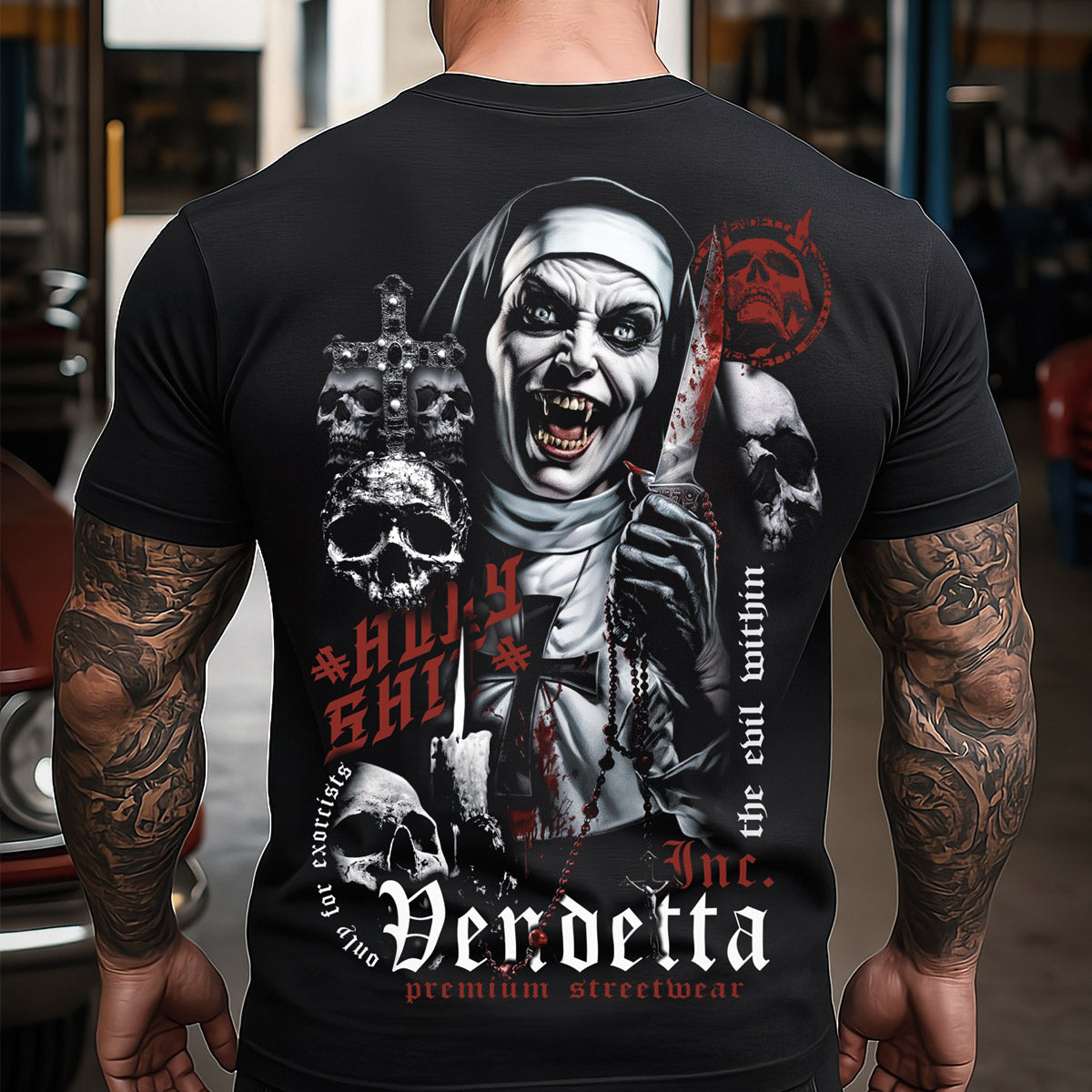 Vendetta Inc. Shirt Holy Fear schwarz VD-1577