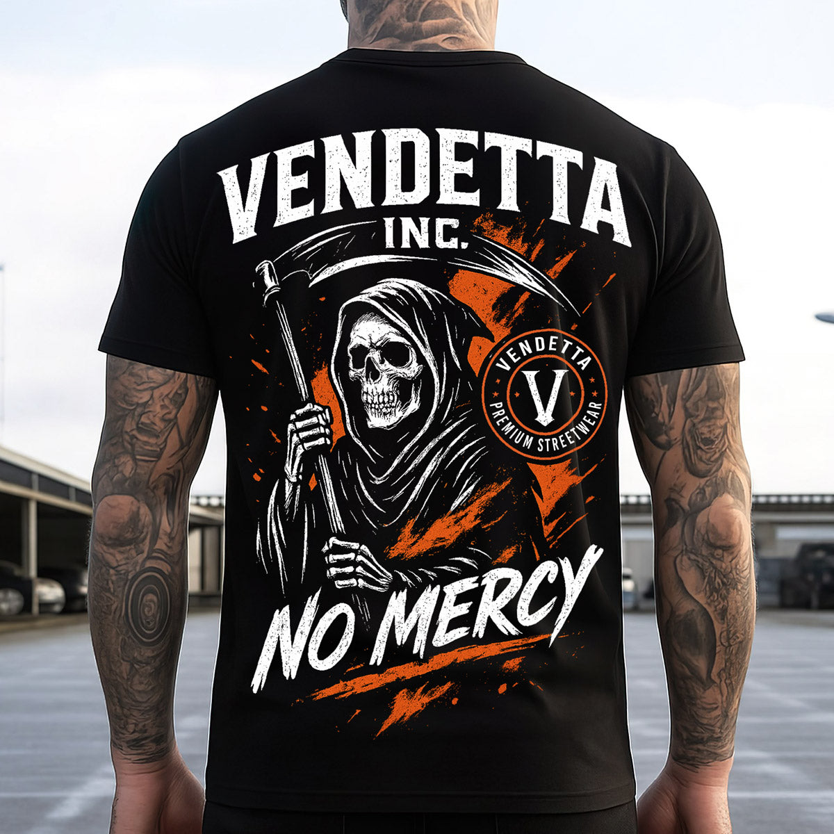 Vendetta Inc. No Mercy 2.0 Shirt schwarz VD-1637