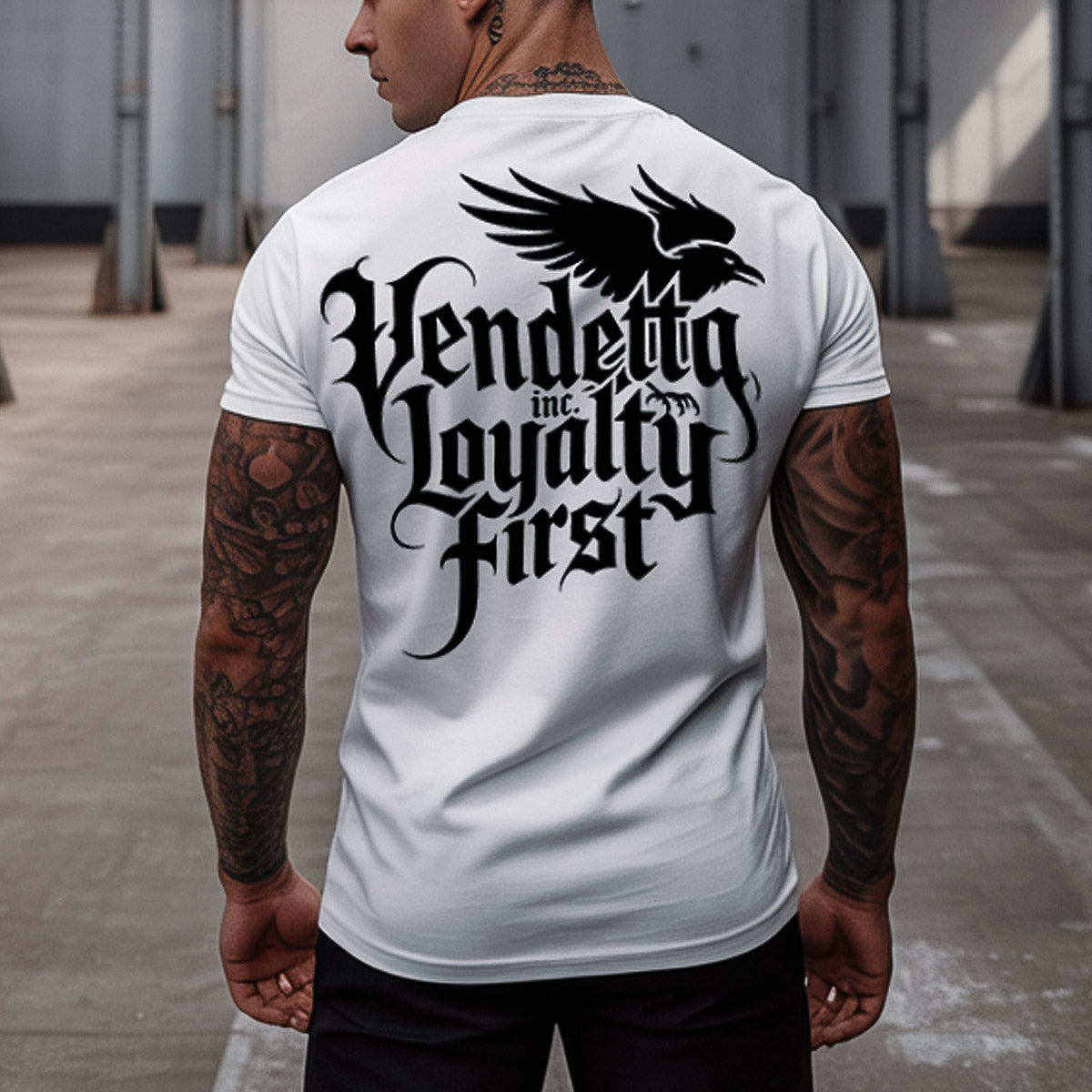 Vendetta Inc. Shirt Loyalty First weiß VD-1667