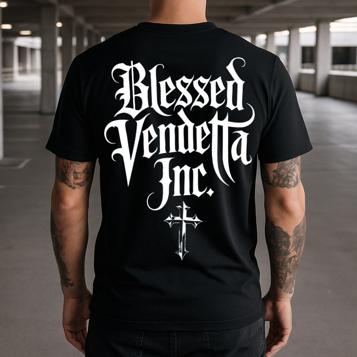 Vendetta Inc. Shirt Blessed Edition schwarz VD-1668