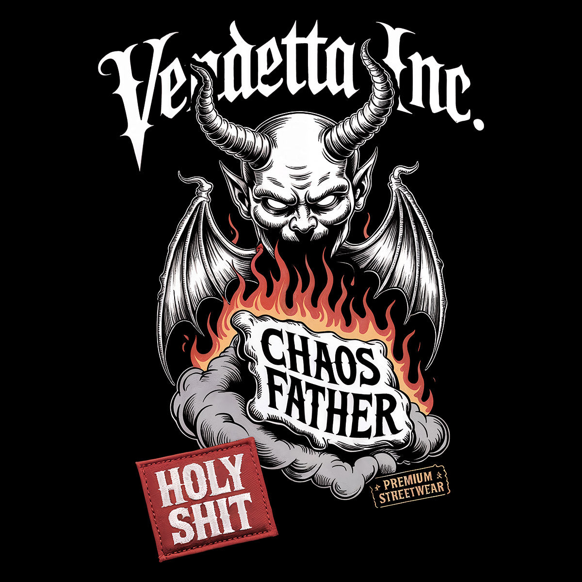 Vendetta Inc. Shirt Chaos Father schwarz