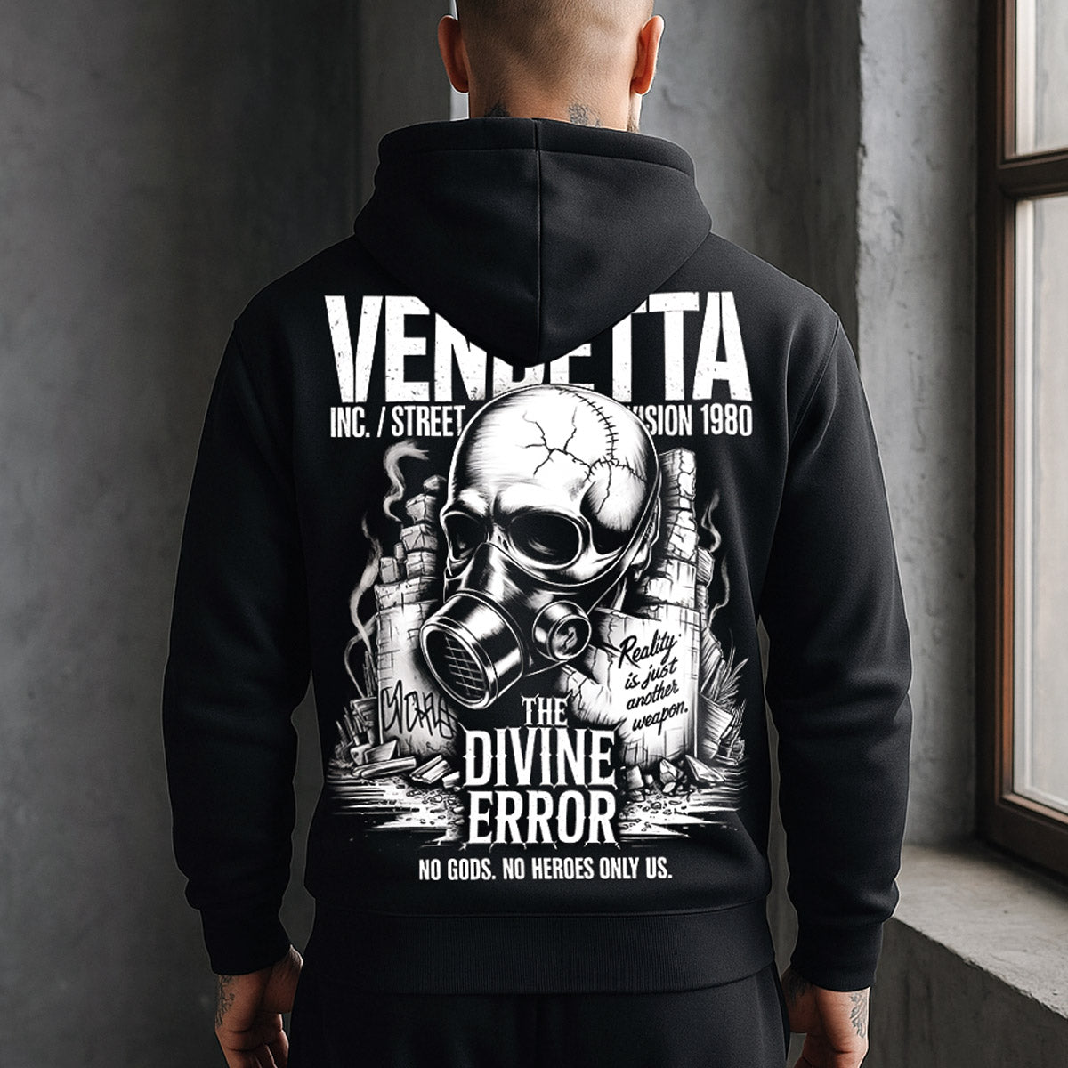 Vendetta Inc. Hoodie Divine Error schwarz