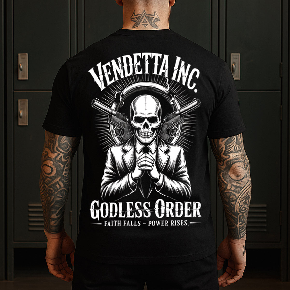 Vendetta Inc. Shirt Godless Order schwarz