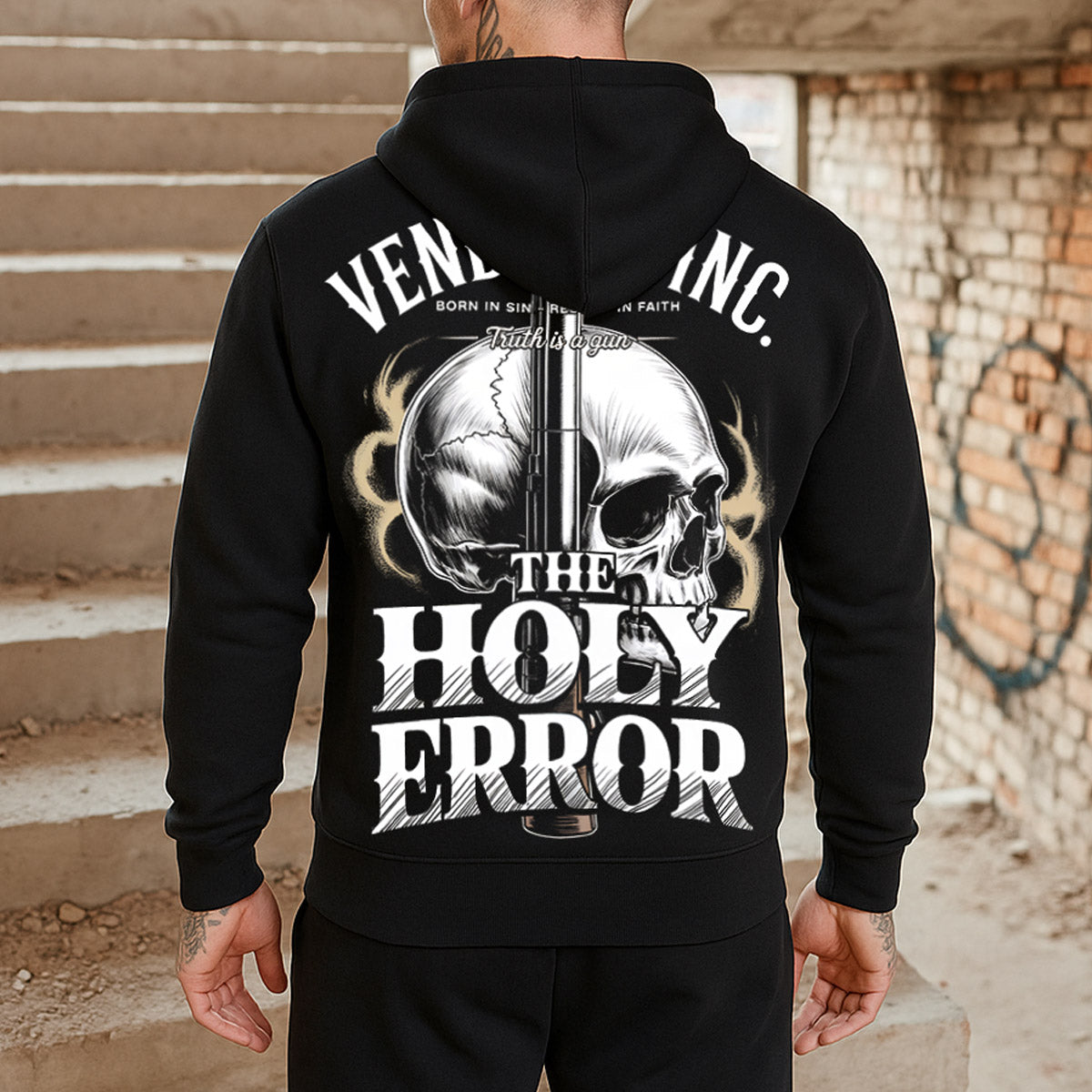 Vendetta Inc. Kapuzenpullover HOLY ERROR schwarz