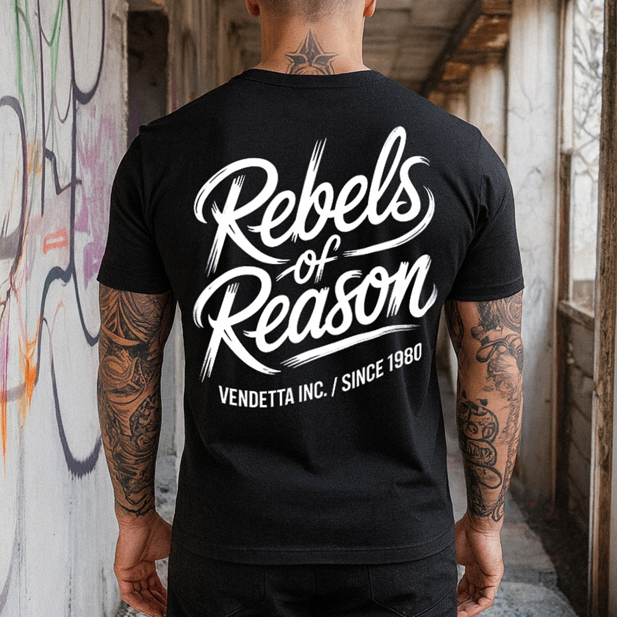 Vendetta Inc. Shirt Rebels of Reason schwarz
