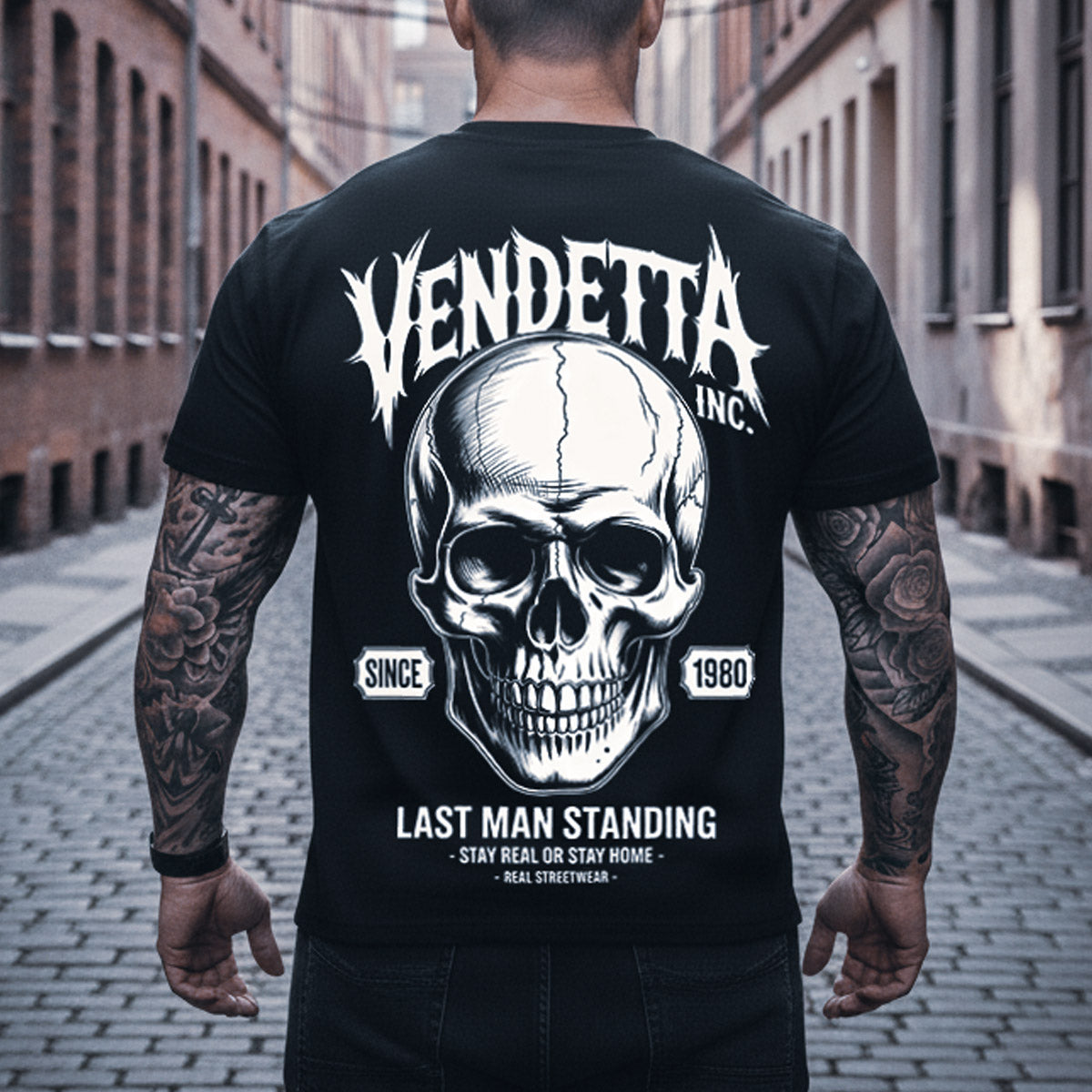 Vendetta Inc. Shirt Last Man Standing schwarz