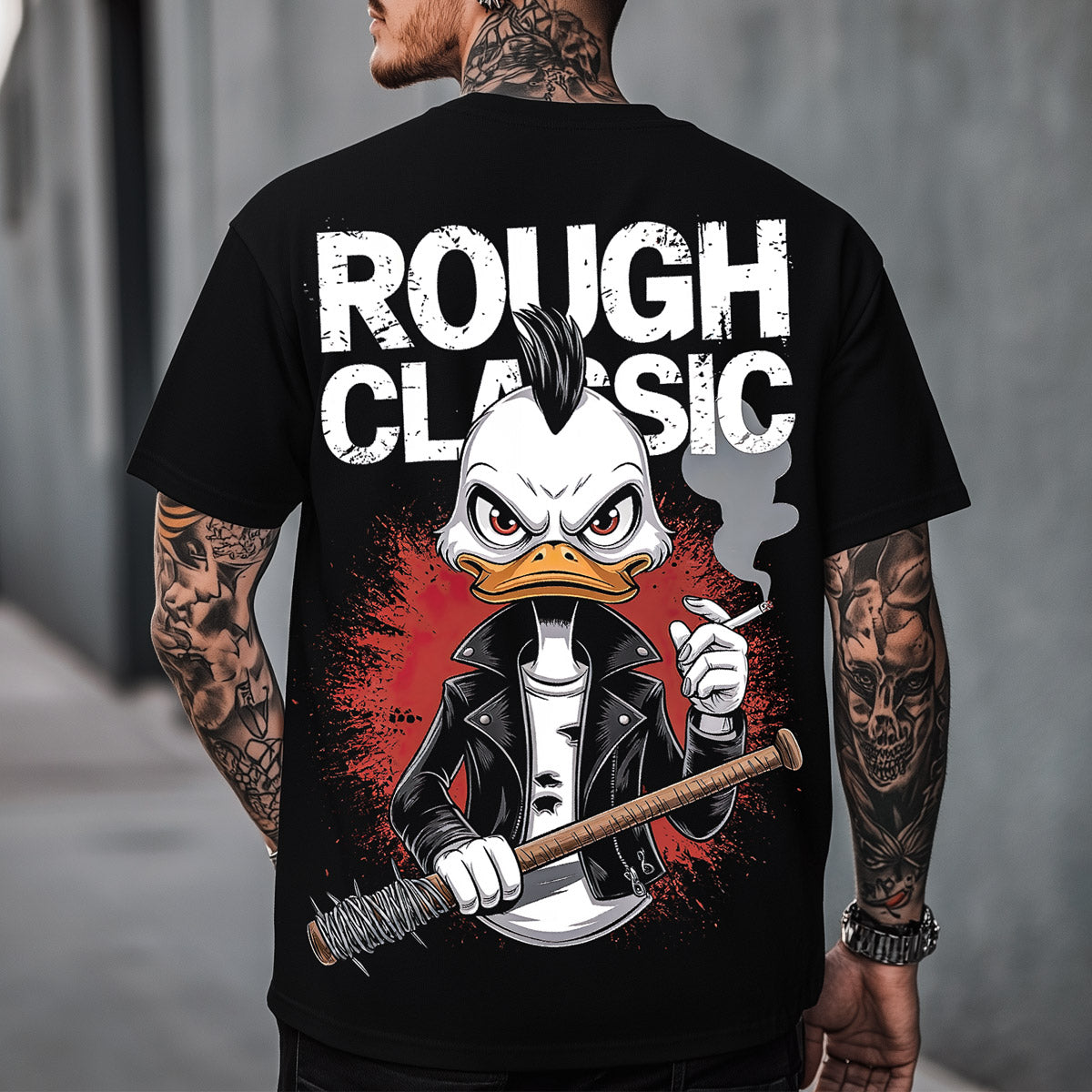 Vendetta Inc. Shirt Rebel Duck schwarz VD-1562
