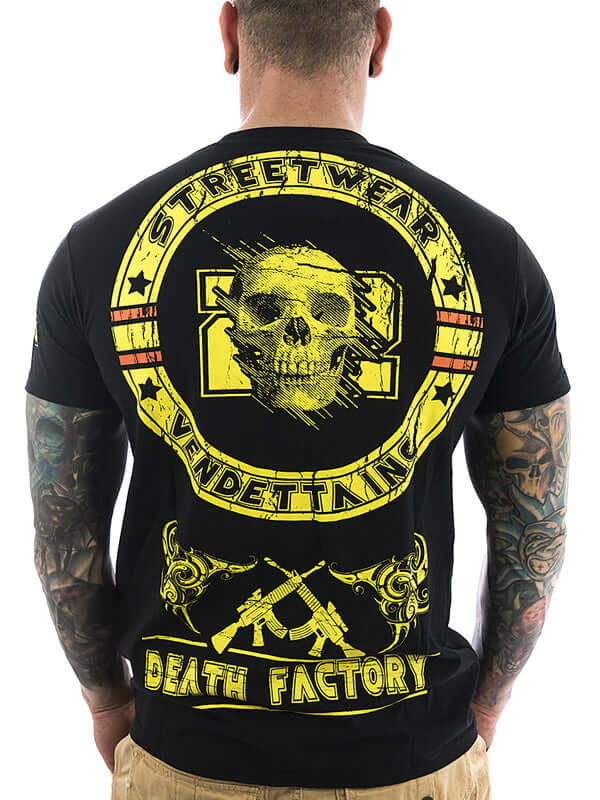 Vendetta Inc. Shirt Death Factory 1020 schwarz