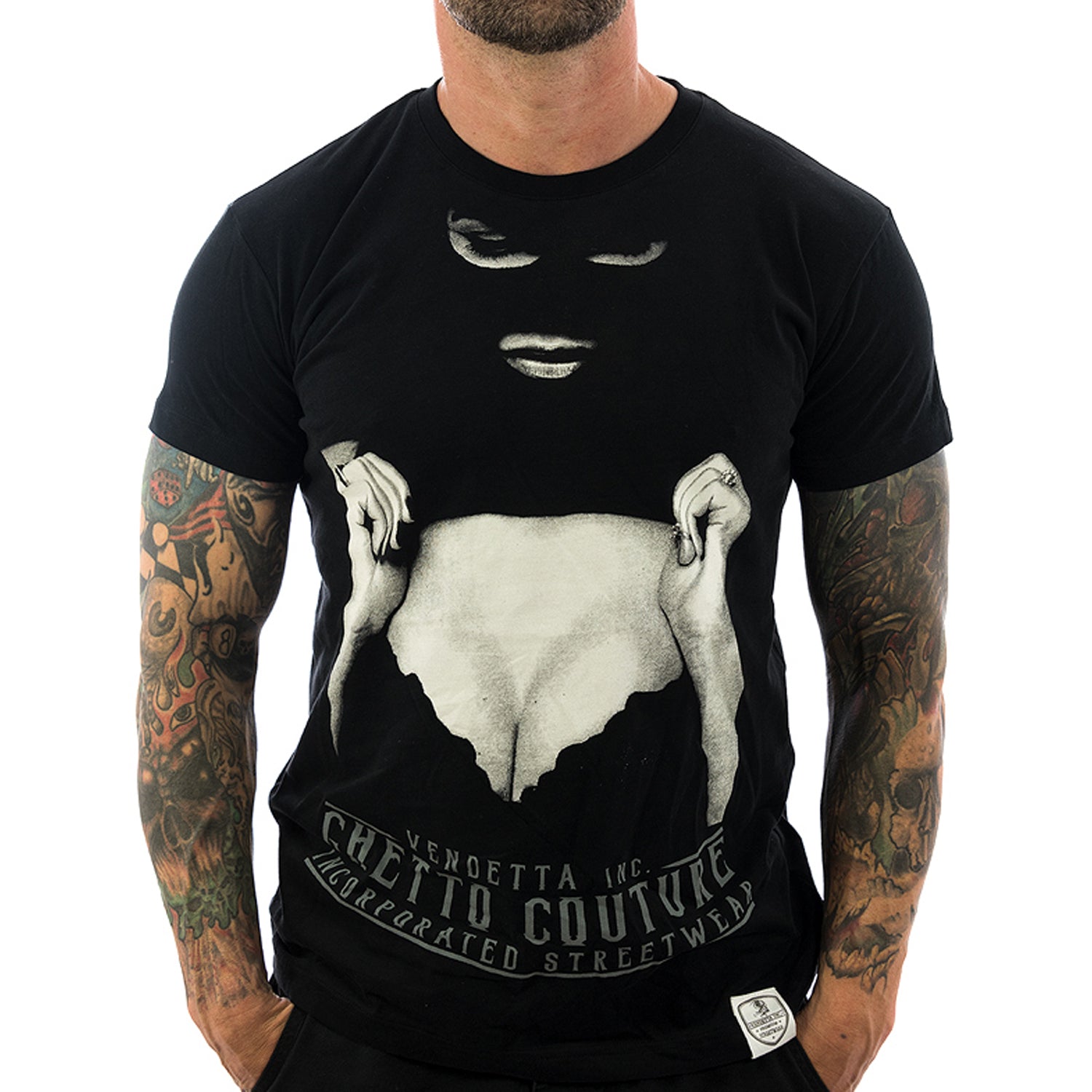 Vendetta Inc. Shirt Ghetto 1066 schwarz