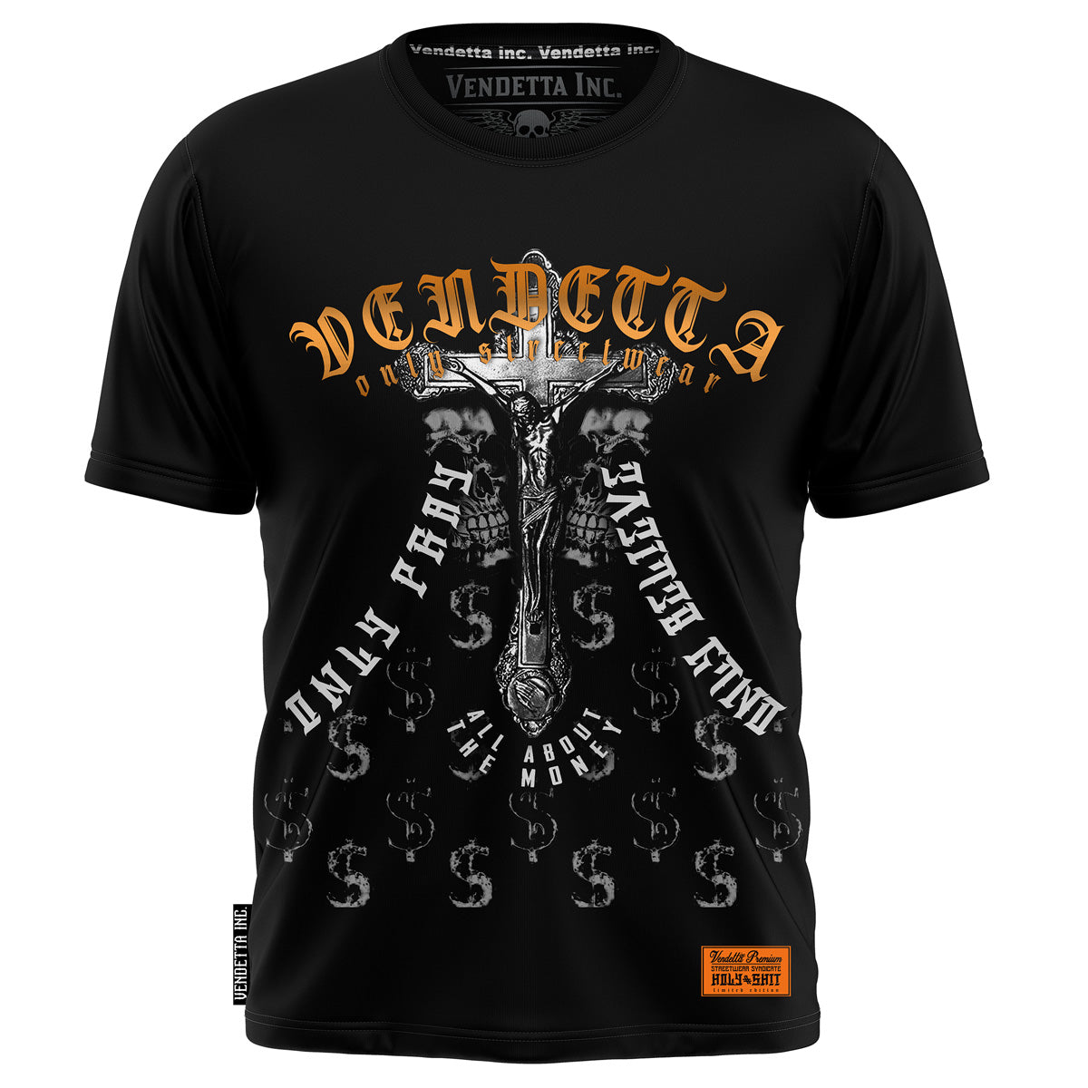 Vendetta Inc. Shirt Pray schwarz 1196