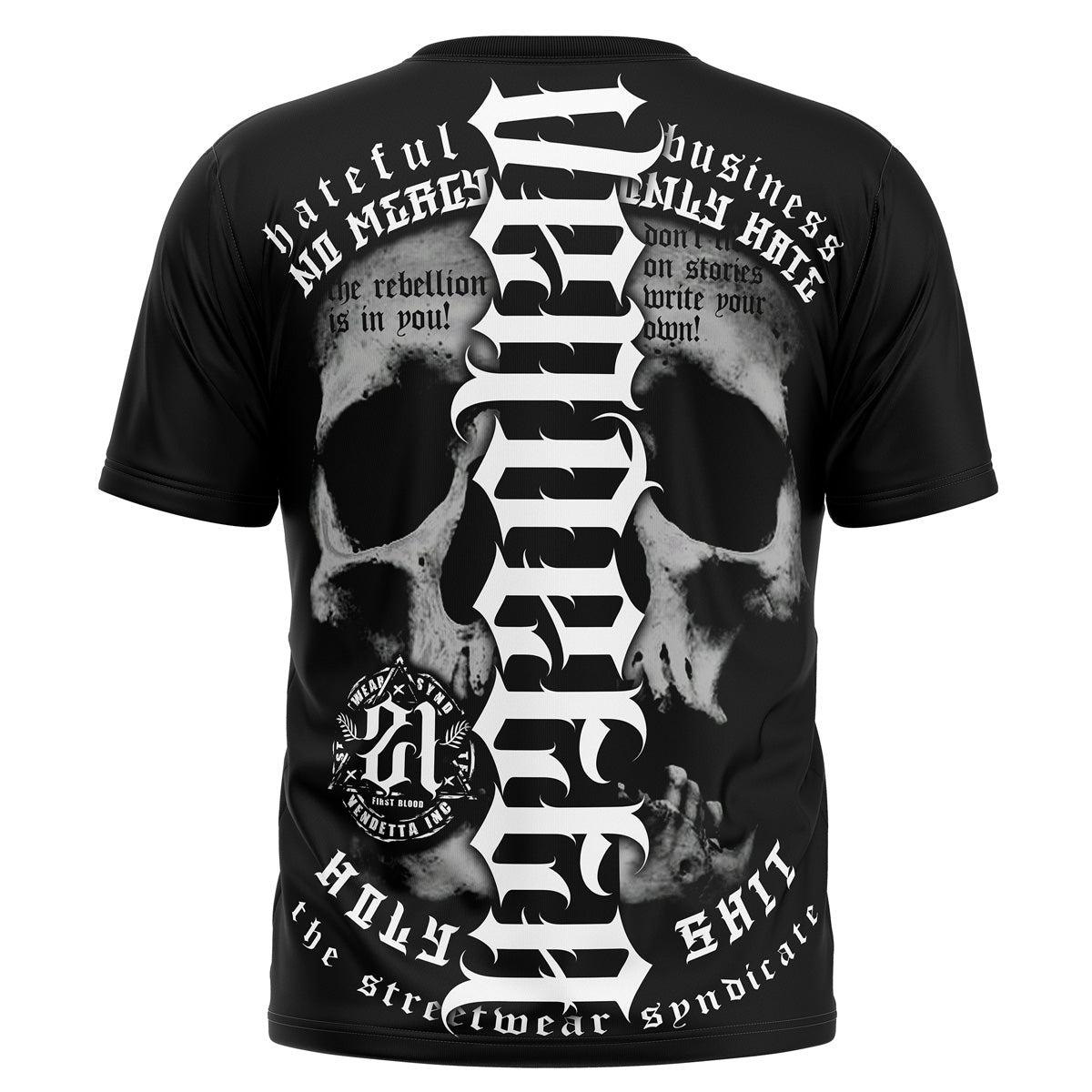 Vendetta Inc. Shirt Skull Hateful schwarz 1198