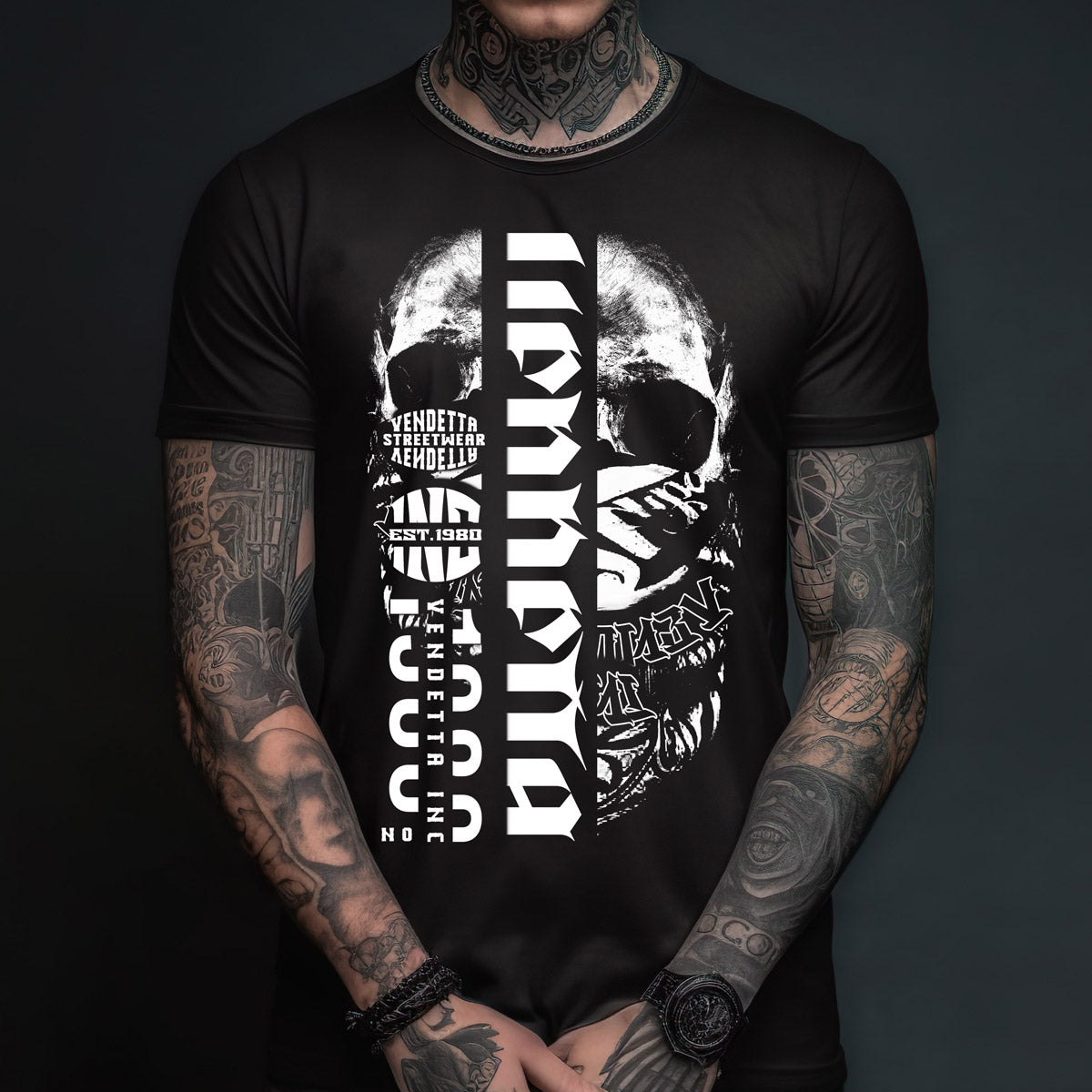 Vendetta Inc. Shirt No Chance schwarz VD-1248