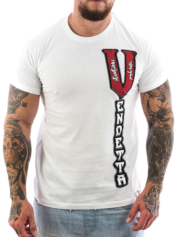 Vendetta Inc. Shirt Hater 1063 weiß