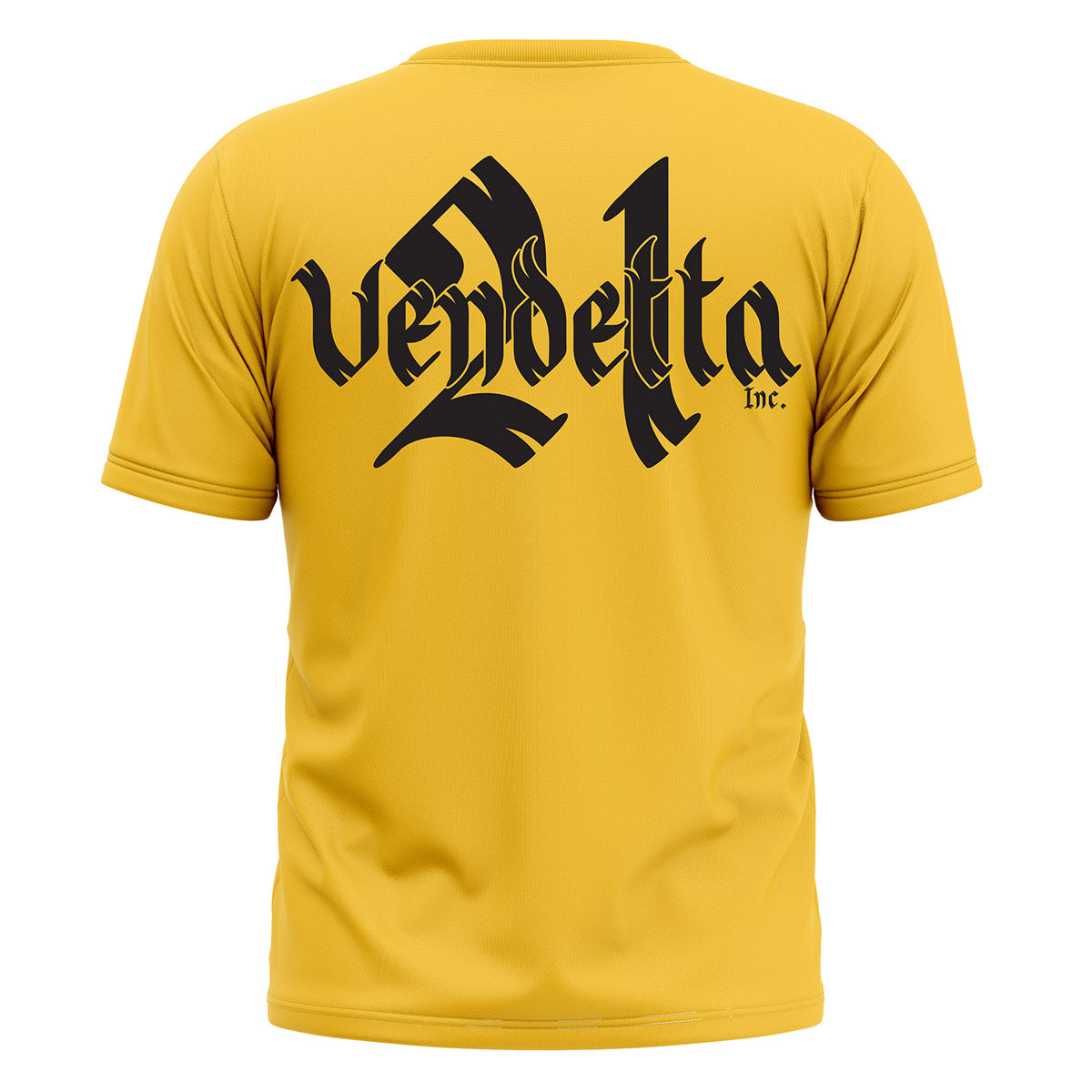 Vendetta Inc.. Shirt Pray Skull gelb VD-1288