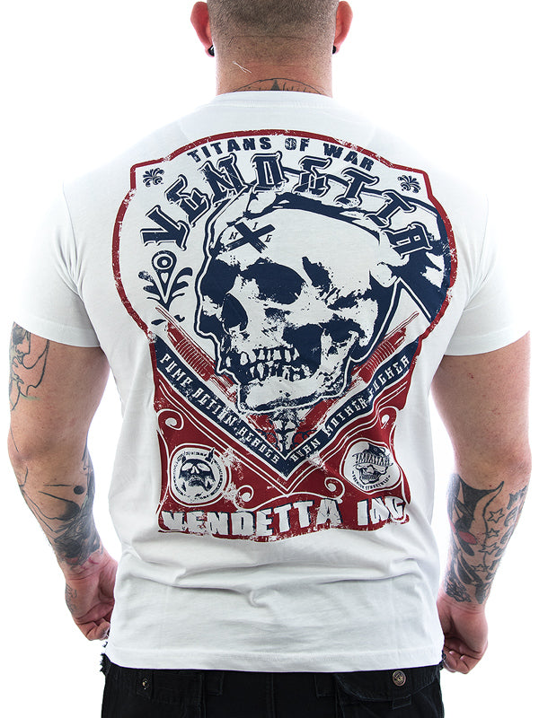 Vendetta Inc. Shirt Titans weiß VD-1093