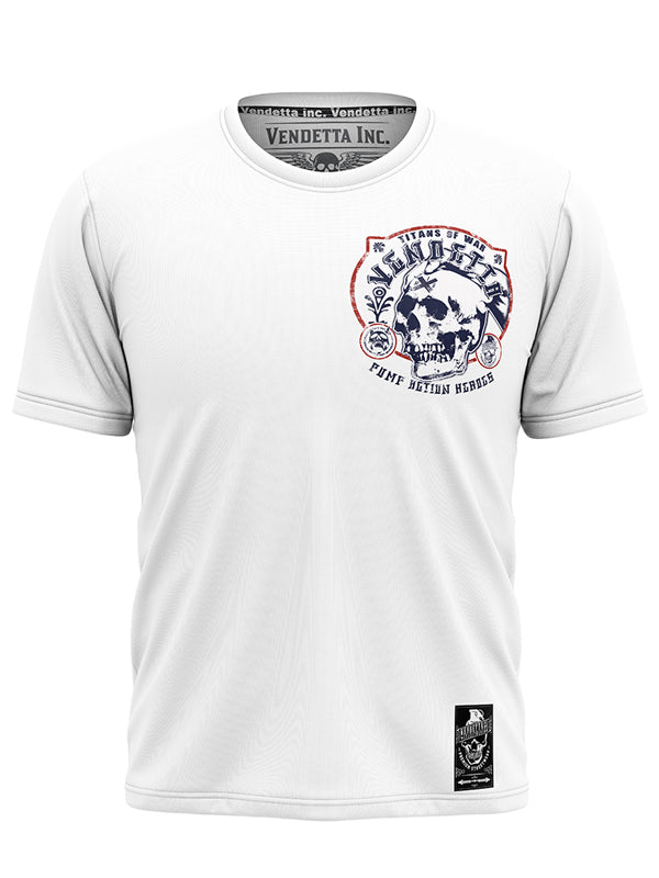 Vendetta Inc. Shirt Titans weiß VD-1093