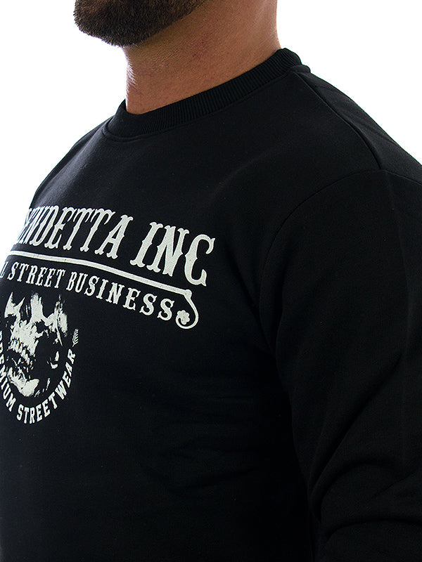 Vendetta Inc. Sweatshirt Real Street schwarz 4021