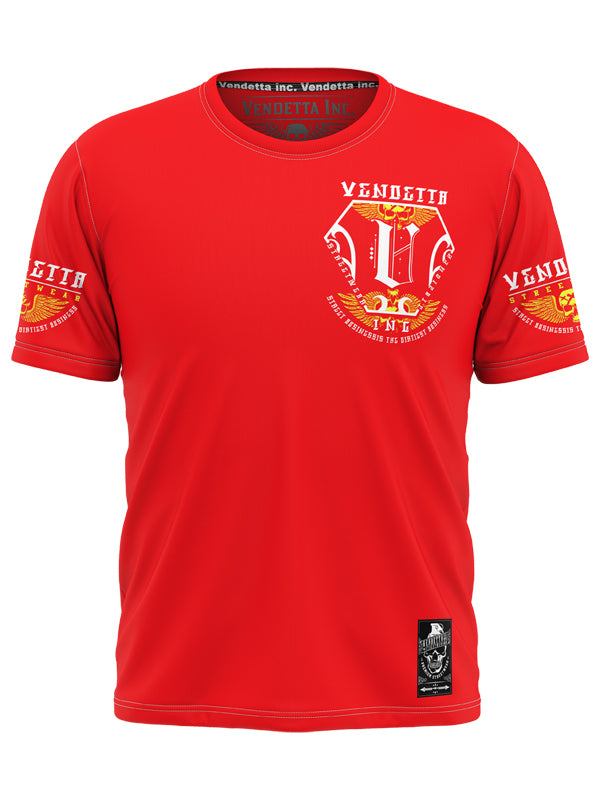 Vendetta Inc. Shirt Street Business 1114 rot