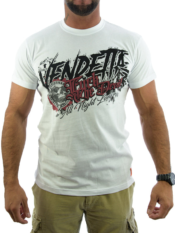 Vendetta Inc. Shirt The Devil 2 weiß 1177