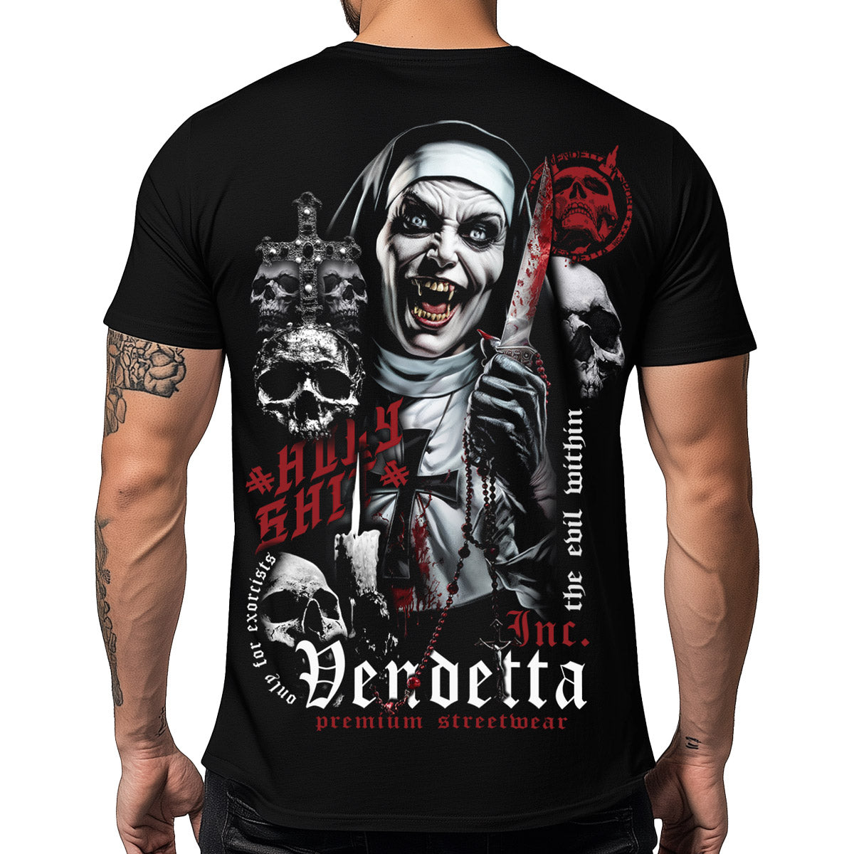Vendetta Inc. Shirt Holy Fear schwarz VD-1577