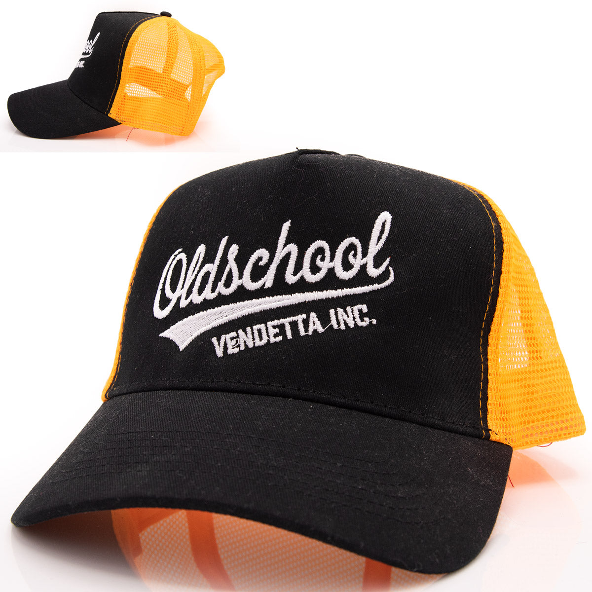 Vendetta Inc. Snapback Trucker Oldschool Vibe schwarz