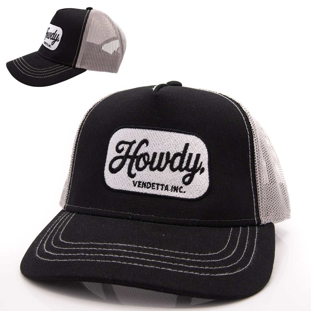 Vendetta Inc. Snapback Trucker schwarz,grau Howdy