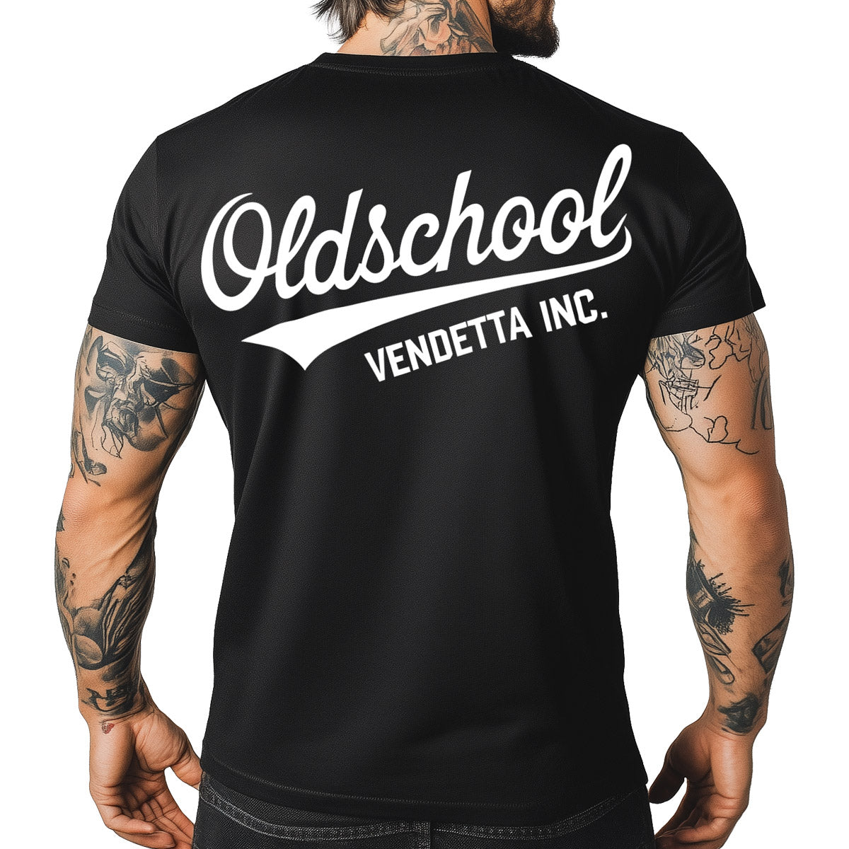 Vendetta Inc. Shirt Oldschool Legacy schwarz VD-1591