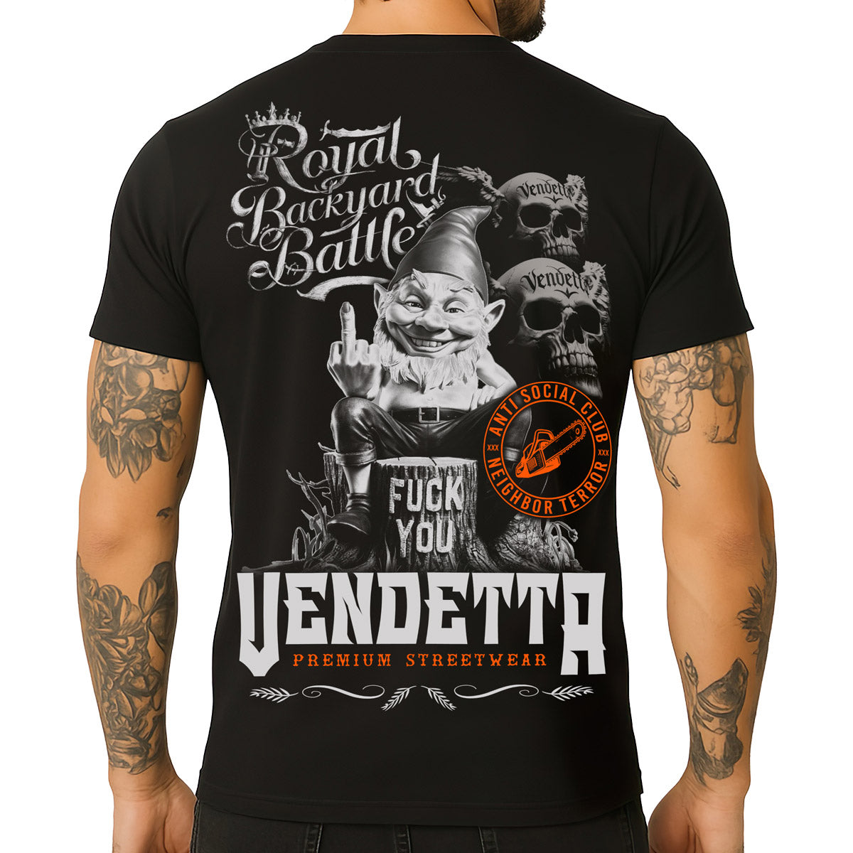 Vendetta Inc. Shirt Backyard Battle schwarz VD-1593
