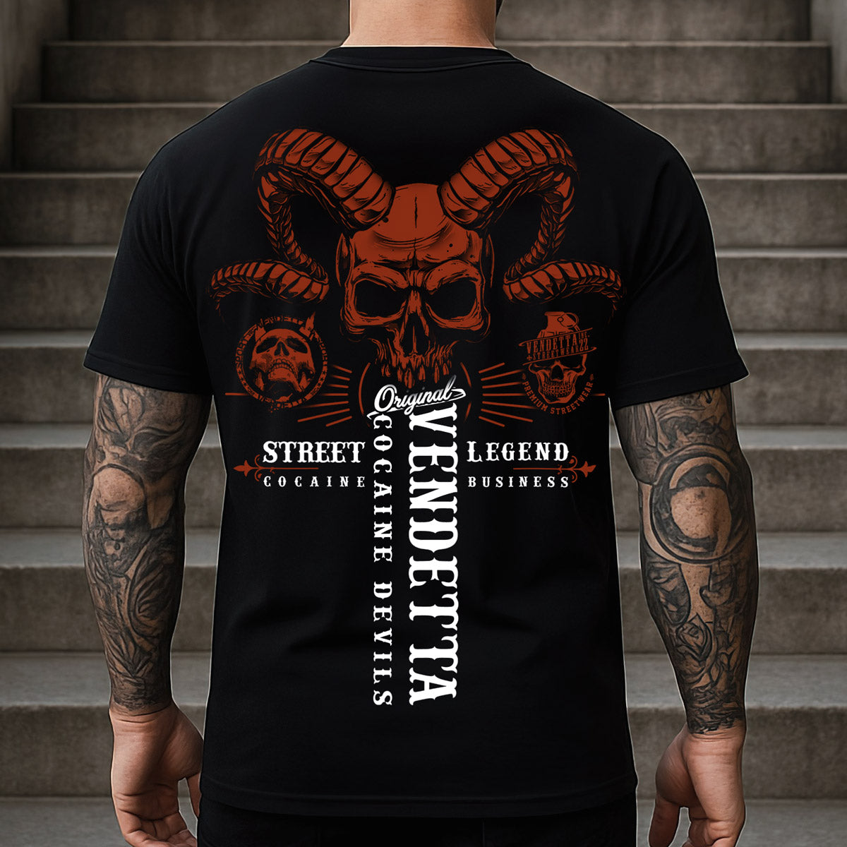 Vendetta Inc. Shirt Red Reign schwarz VD-1615