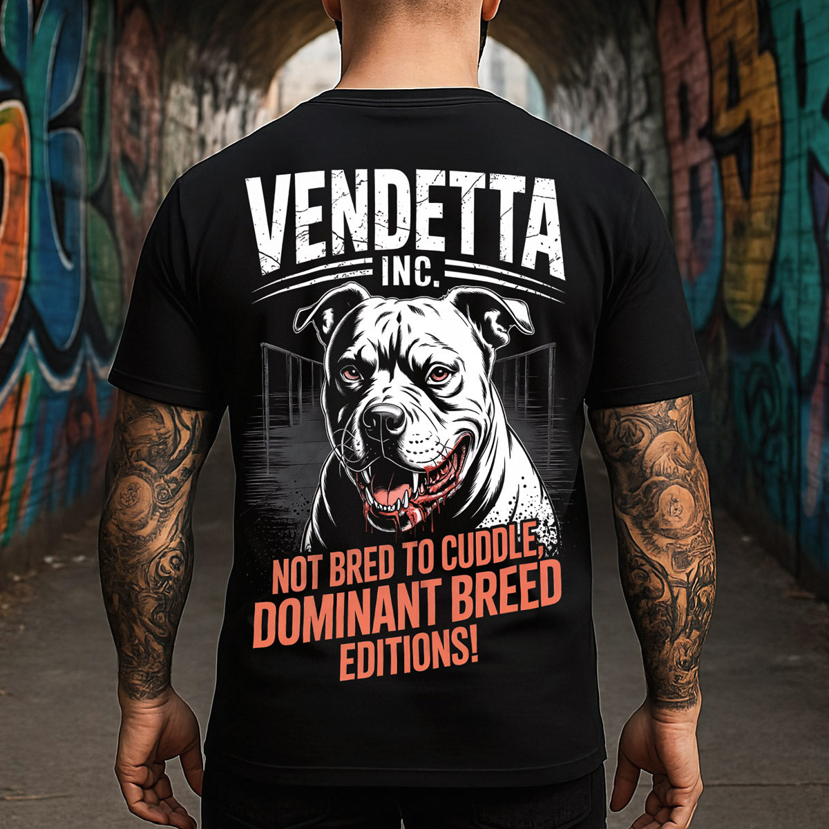 Vendetta Inc. Shirt Dominant Breed schwarz VD-1626