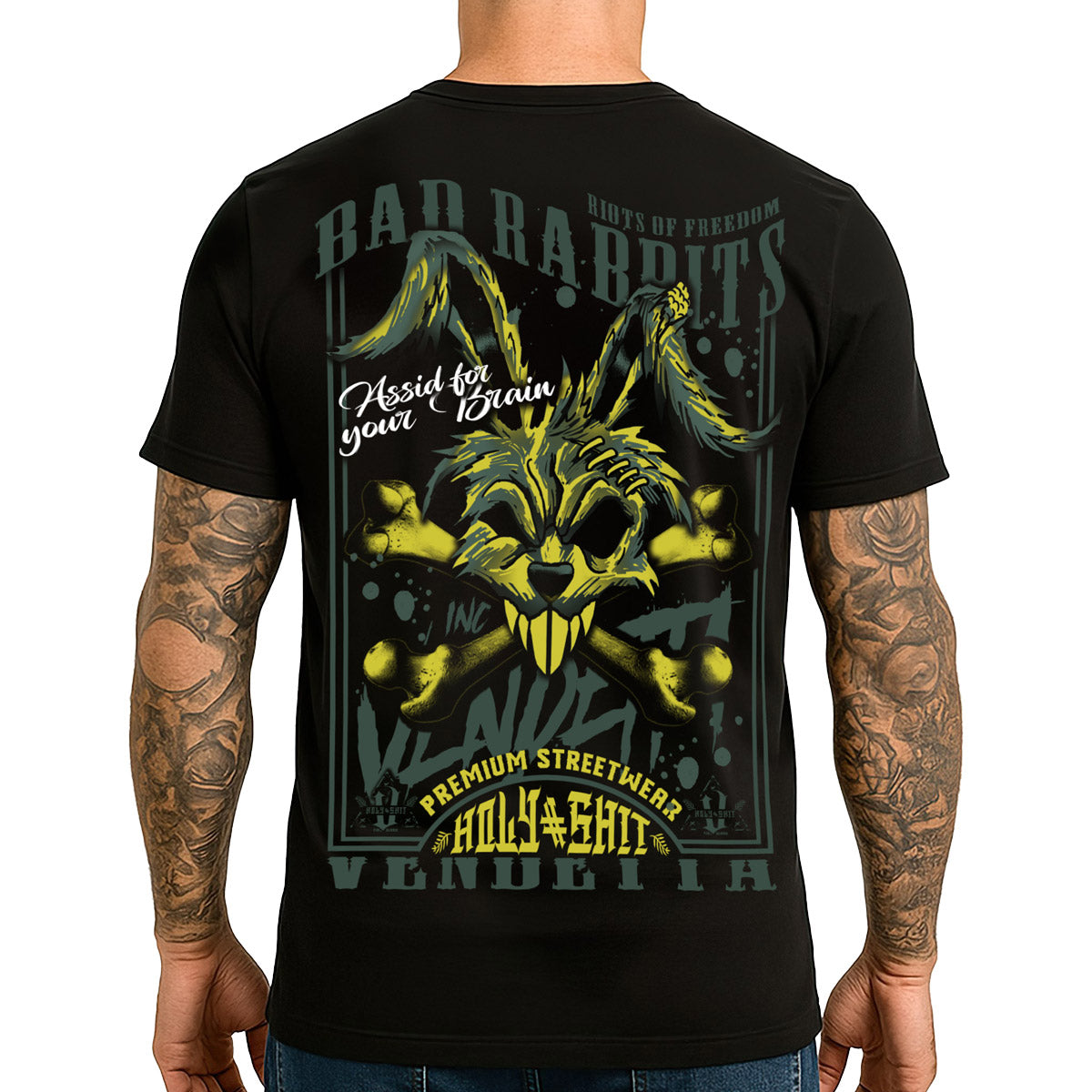 Vendetta Inc. Shirt Acid Bunny schwarz VD-1606