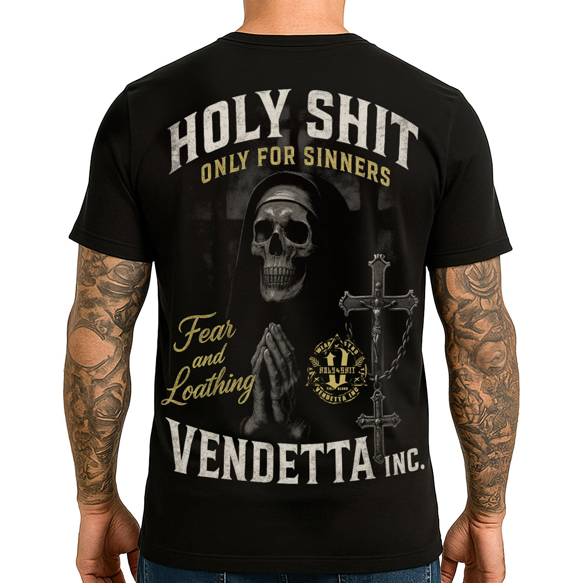 Vendetta Inc. Shirt Fear & Loathing schwarz VD-1642