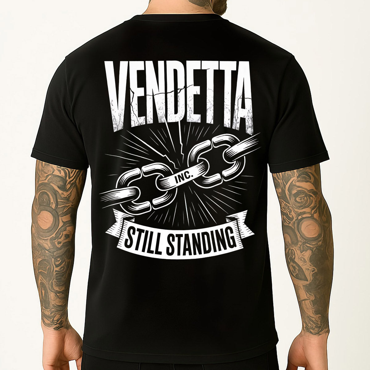 Vendetta Inc. Shirt Still Standing schwarz VD-1653