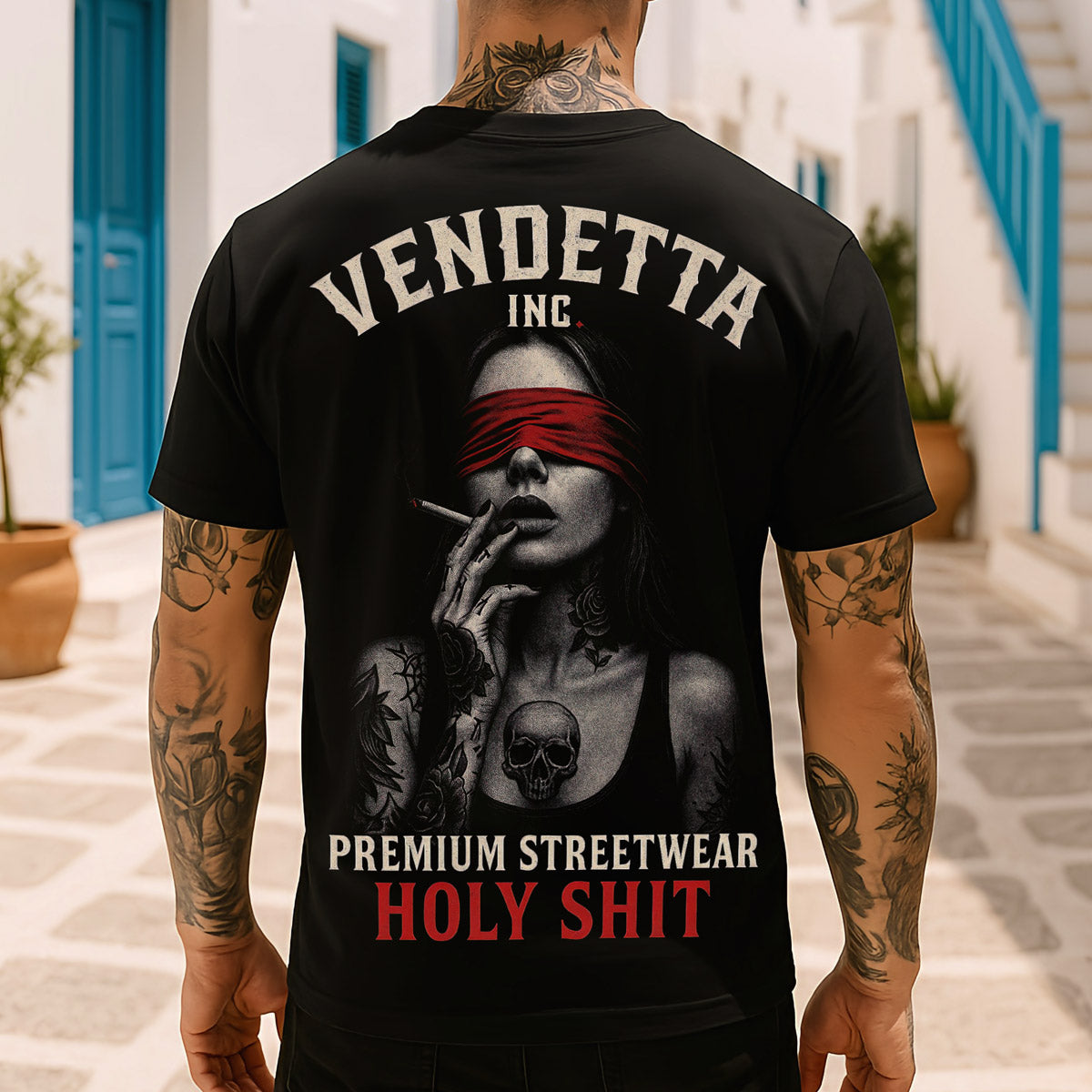 Vendetta Inc. Shirt Blind Faith schwarz VD-1655