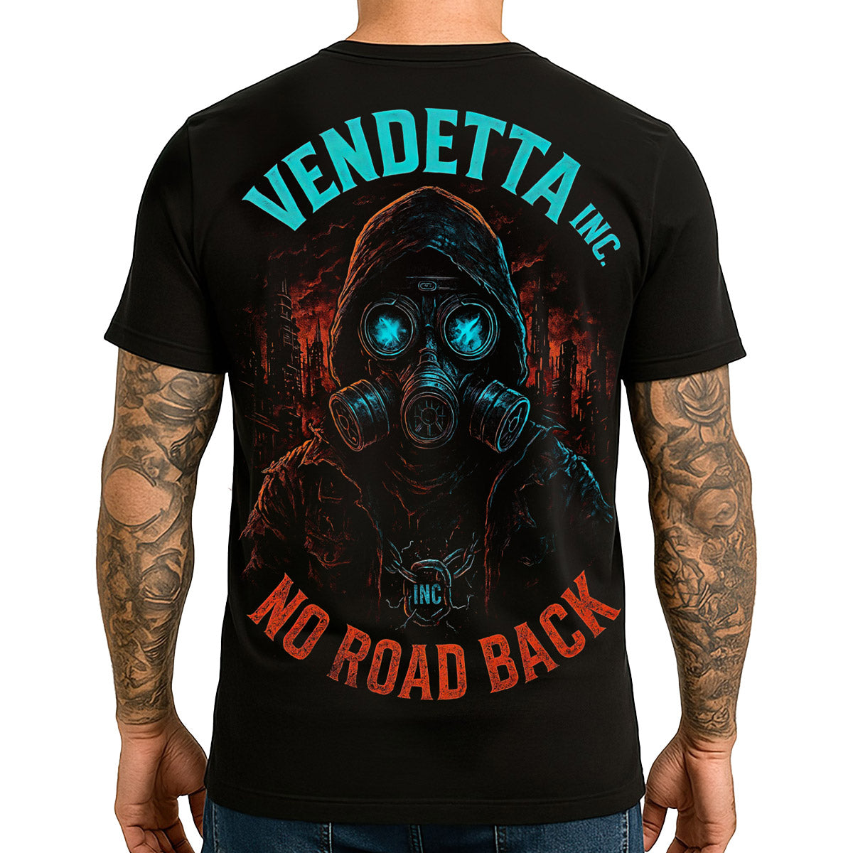 Vendetta Inc. Shirt No Road Back schwarz VD-1656