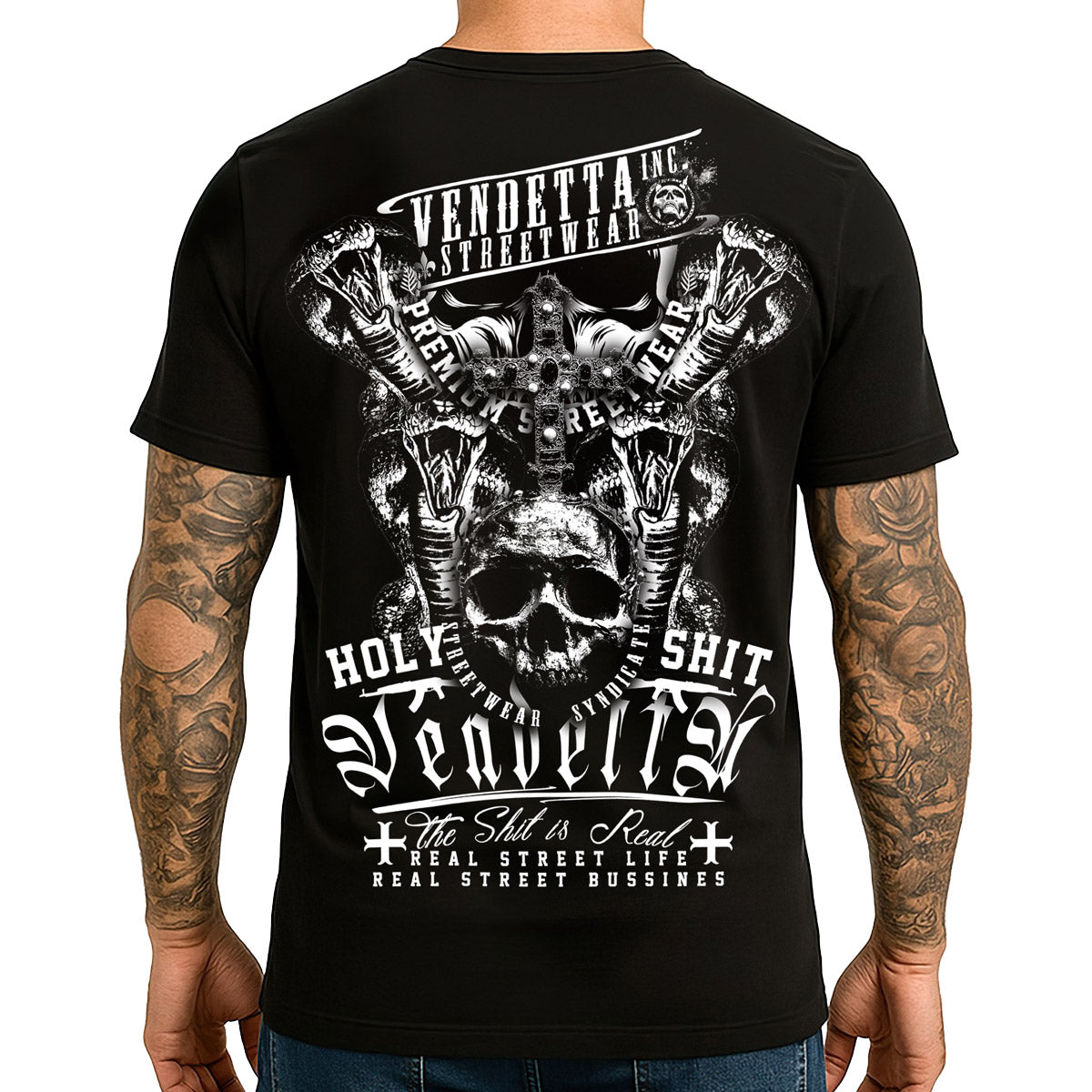 Vendetta Inc. Shirt Holy Syndicate schwarz VD-1451