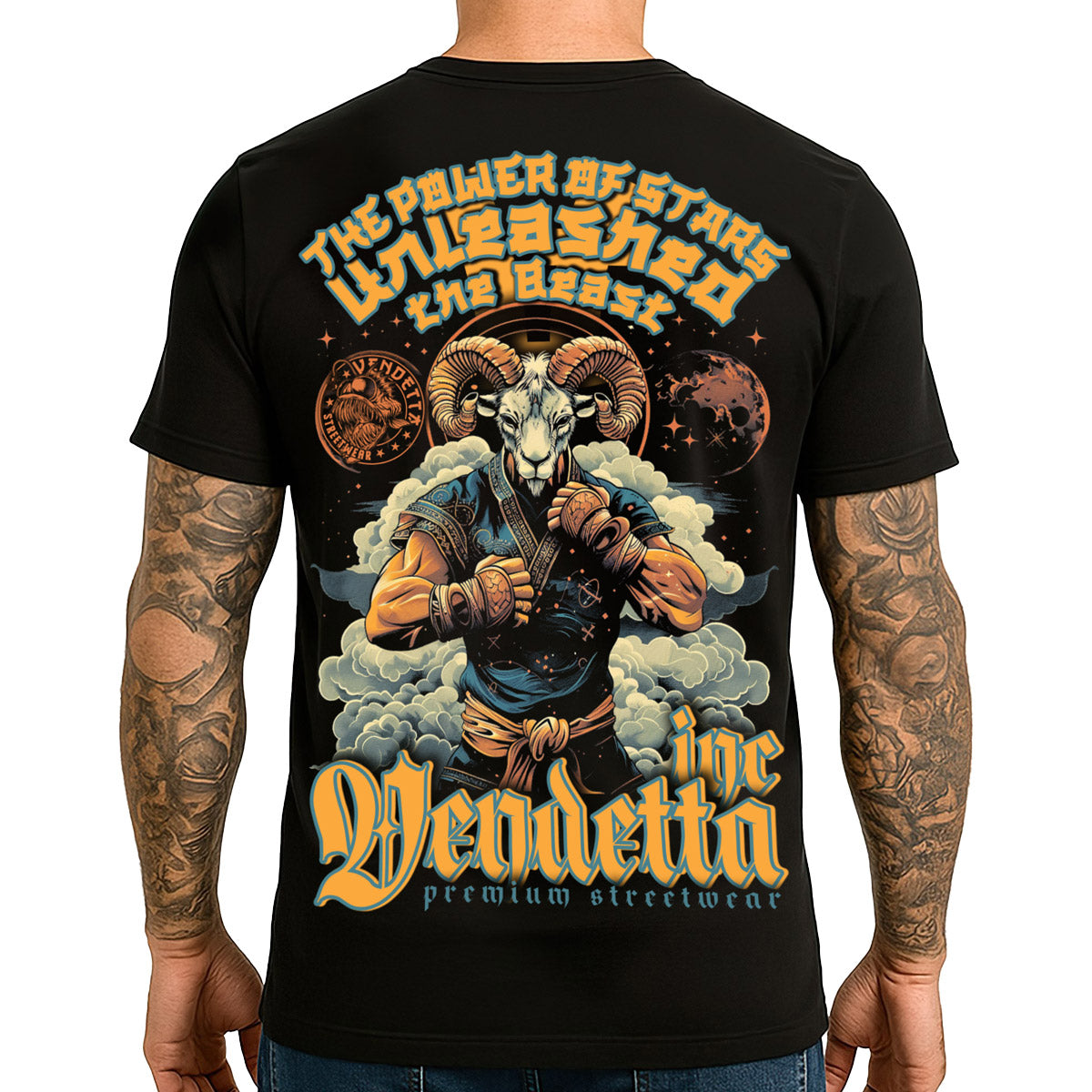 Vendetta Inc. Shirt The Power of Stars schwarz VD-1460