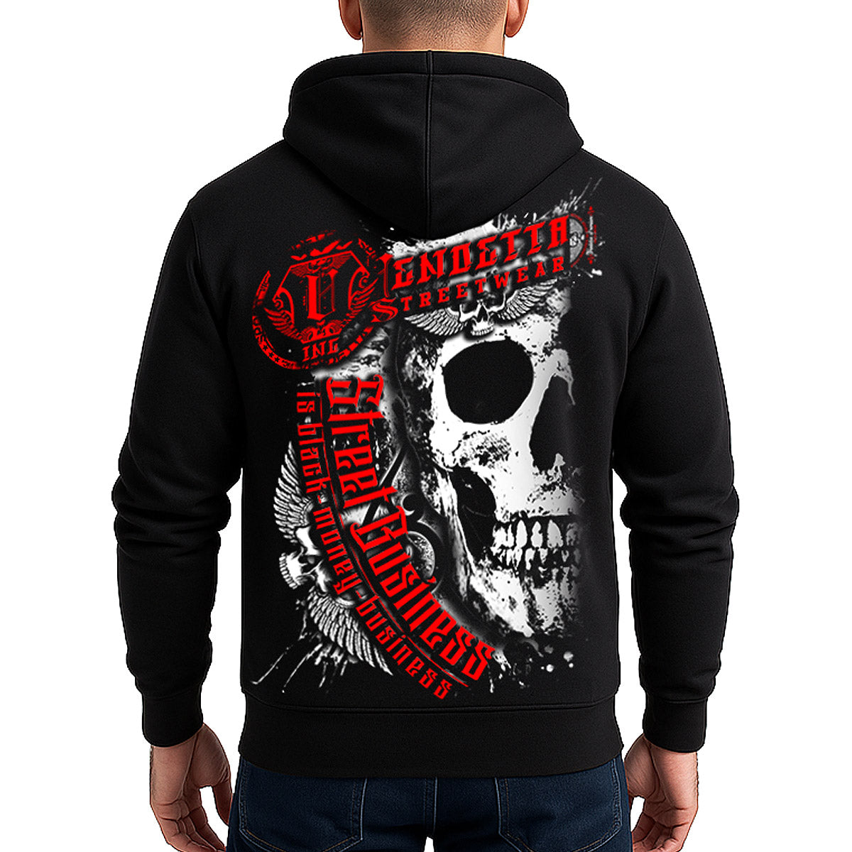 Vendetta Inc. Hoodie Money Division schwarz