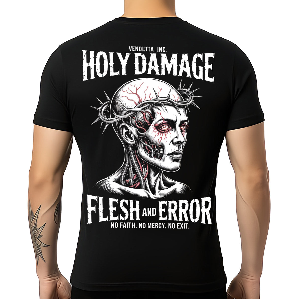 Vendetta Inc. Shirt Holy Damage schwarz