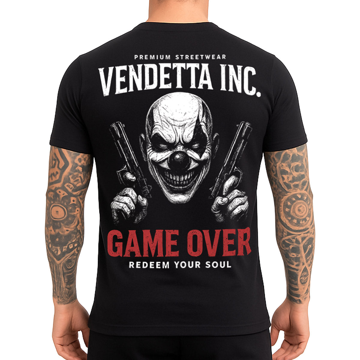 Vendetta Inc. Shirt Game Over 3.0 schwarz