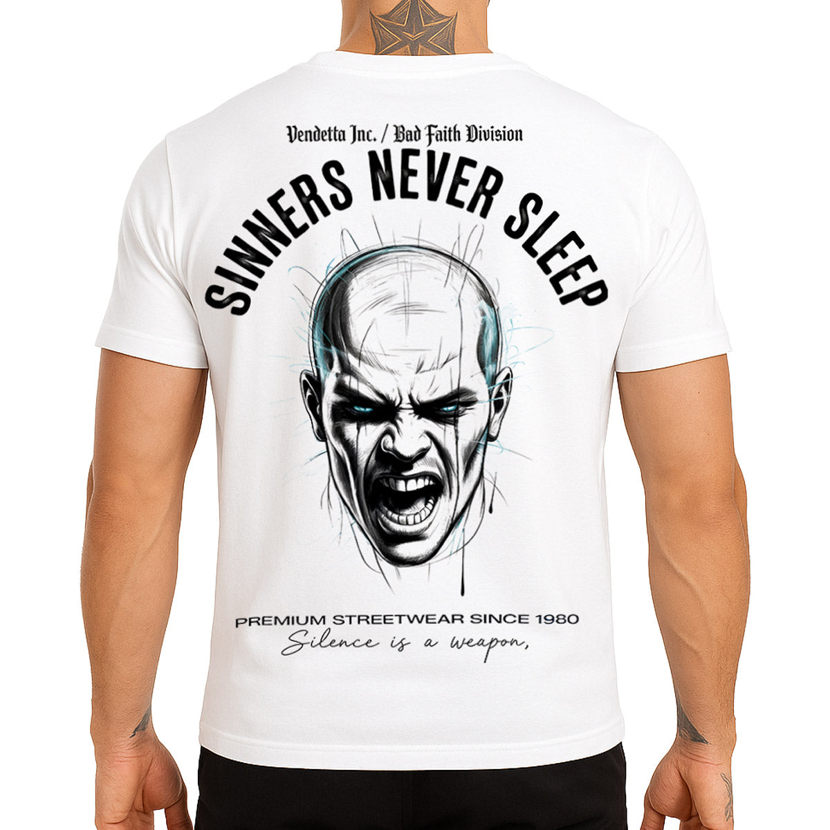 Vendetta Inc. Shirt Sinners weiß