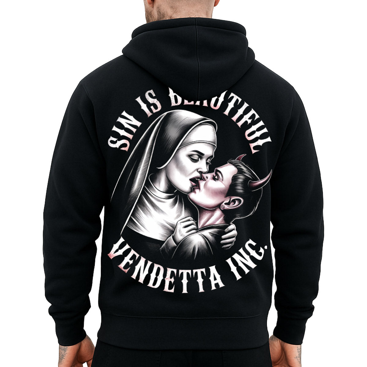 Vendetta Inc. Kapuzenpullover Sin Is Beautiful schwarz