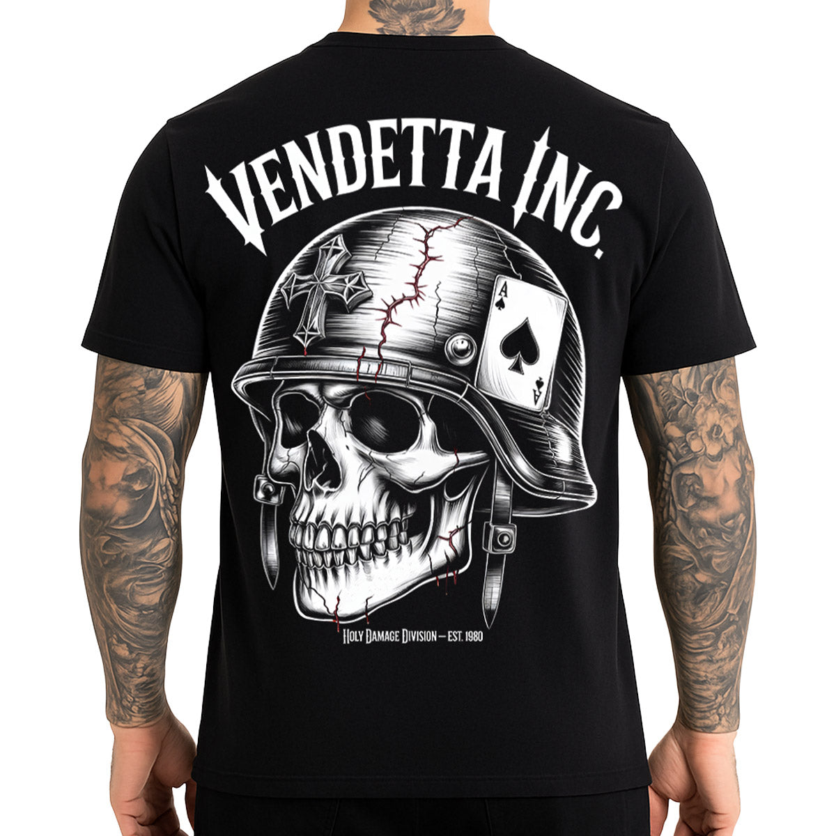 Vendetta Inc. Shirt Damage Division schwarz