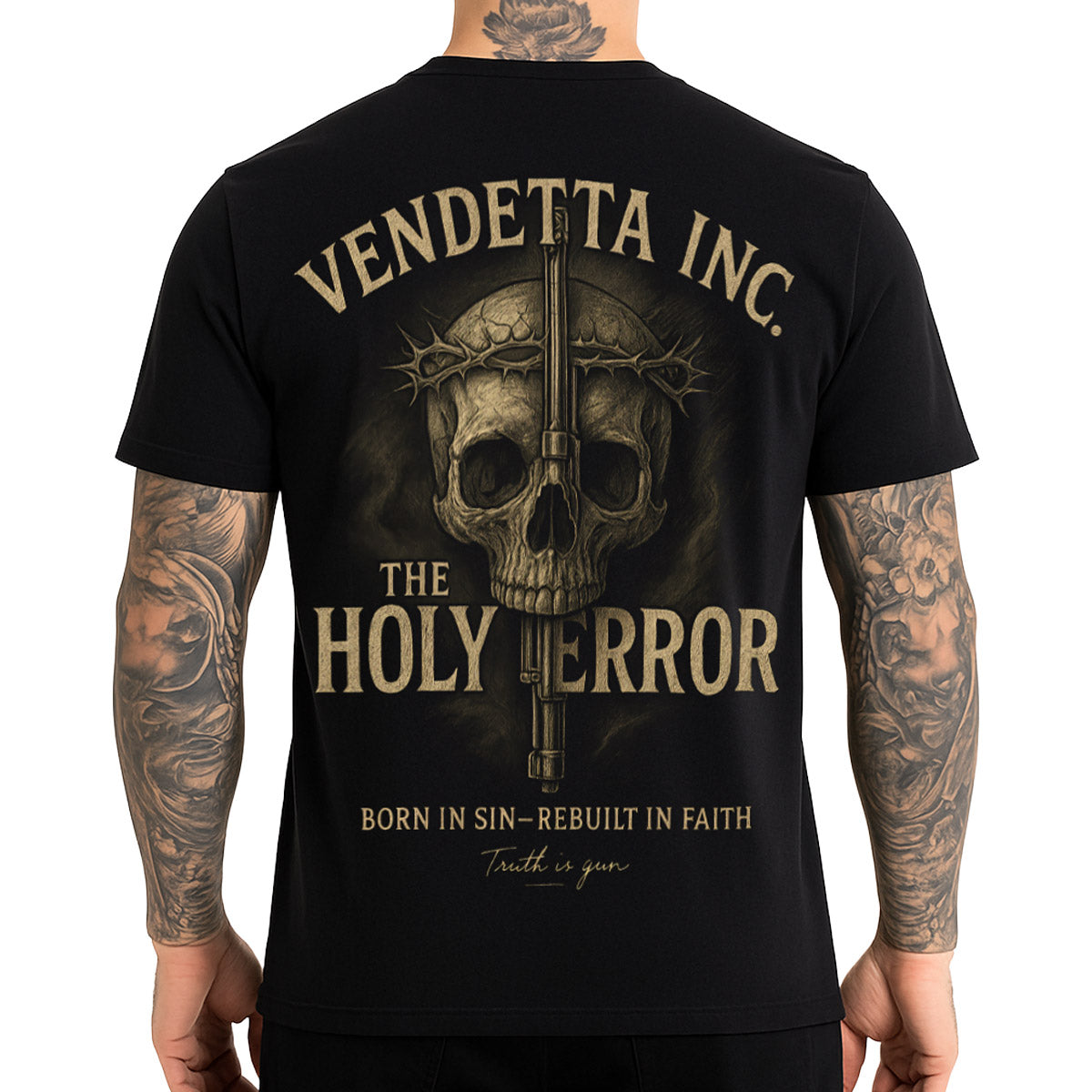 Vendetta Inc. Shirt The Holy Terror schwarz