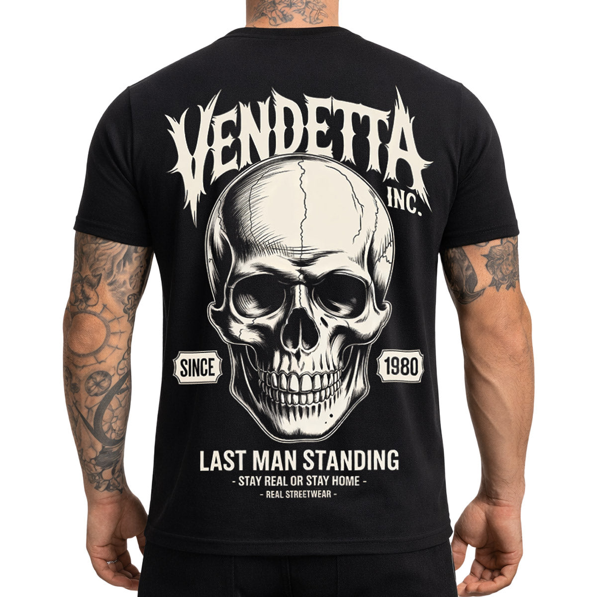 Vendetta Inc. Shirt Last Man Standing schwarz