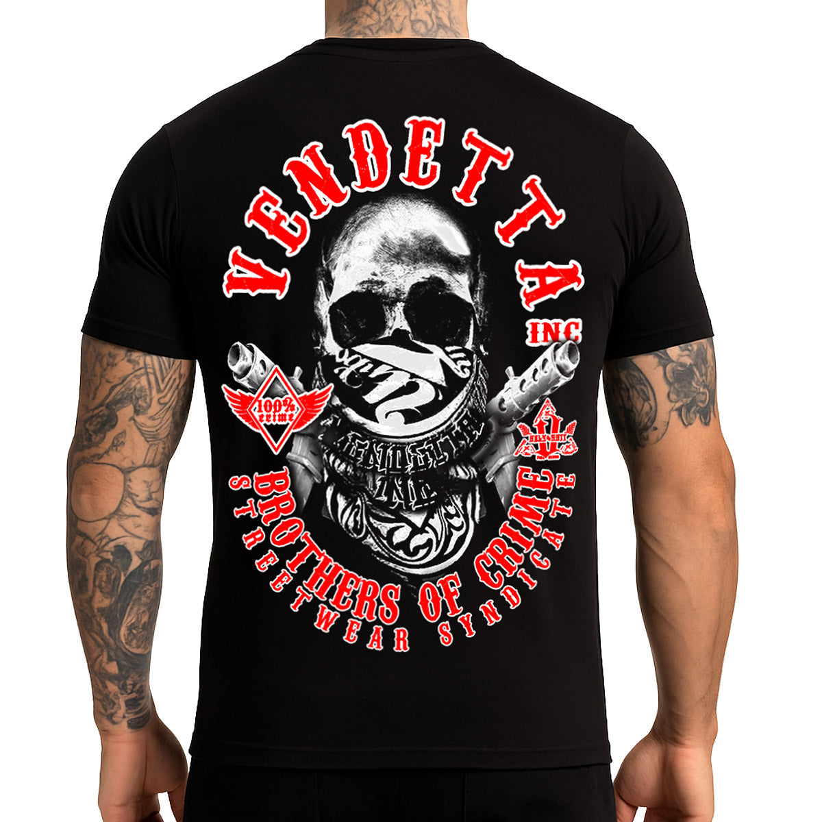 Vendetta Inc. Shirt Brothers of Crime schwarz