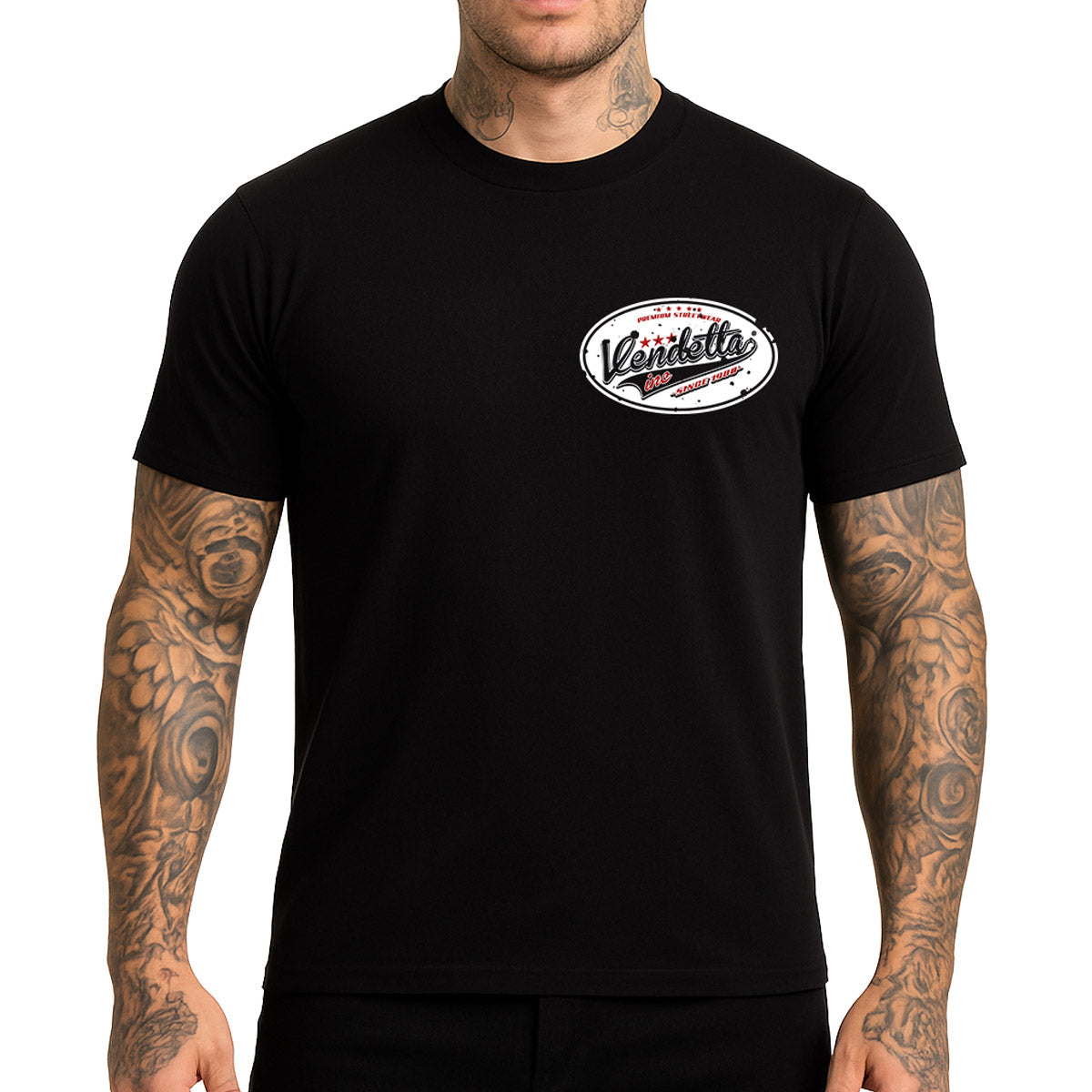 Vendetta Inc. Shirt Premium Script schwarz