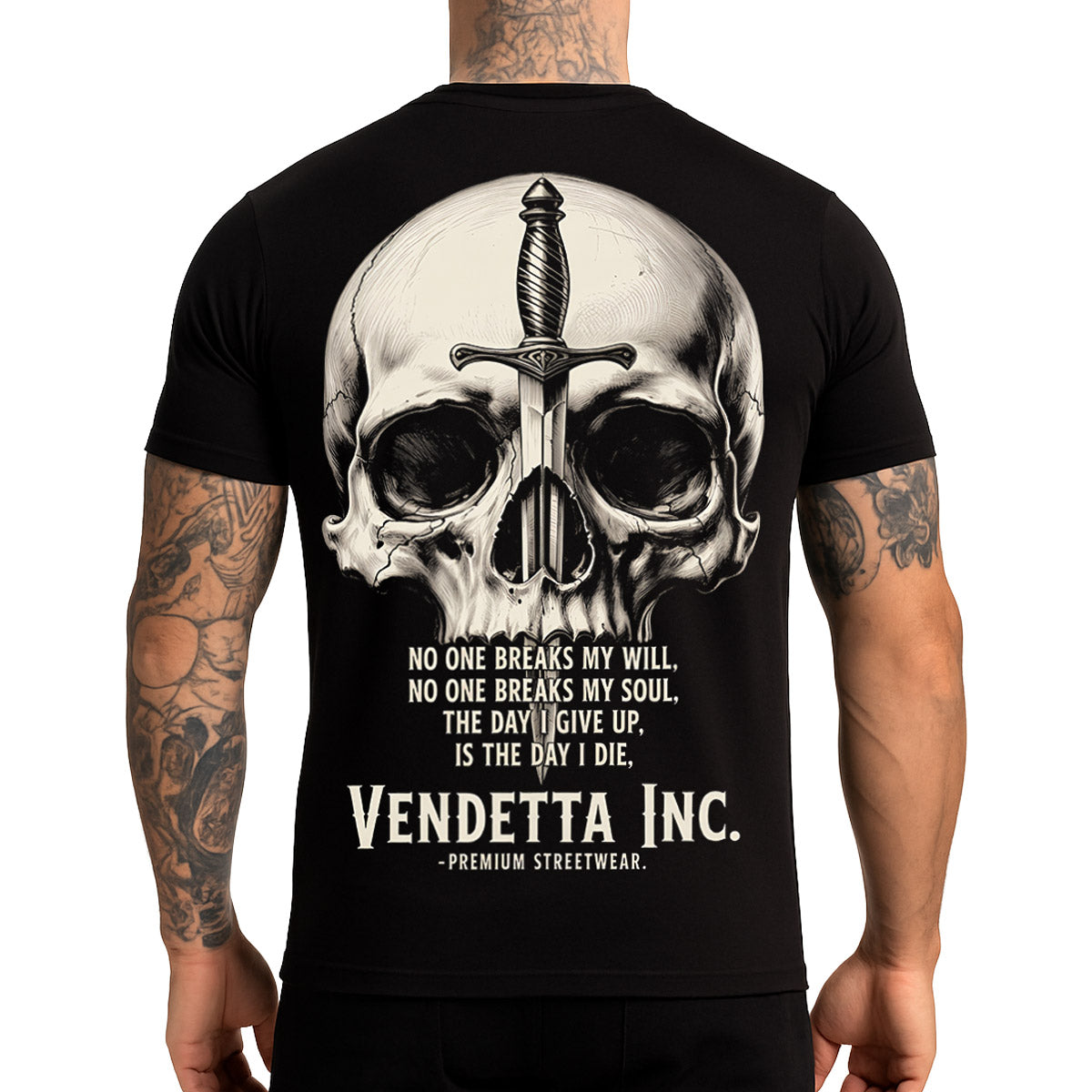 Vendetta Inc. Shirt Unbroken Will schwarz