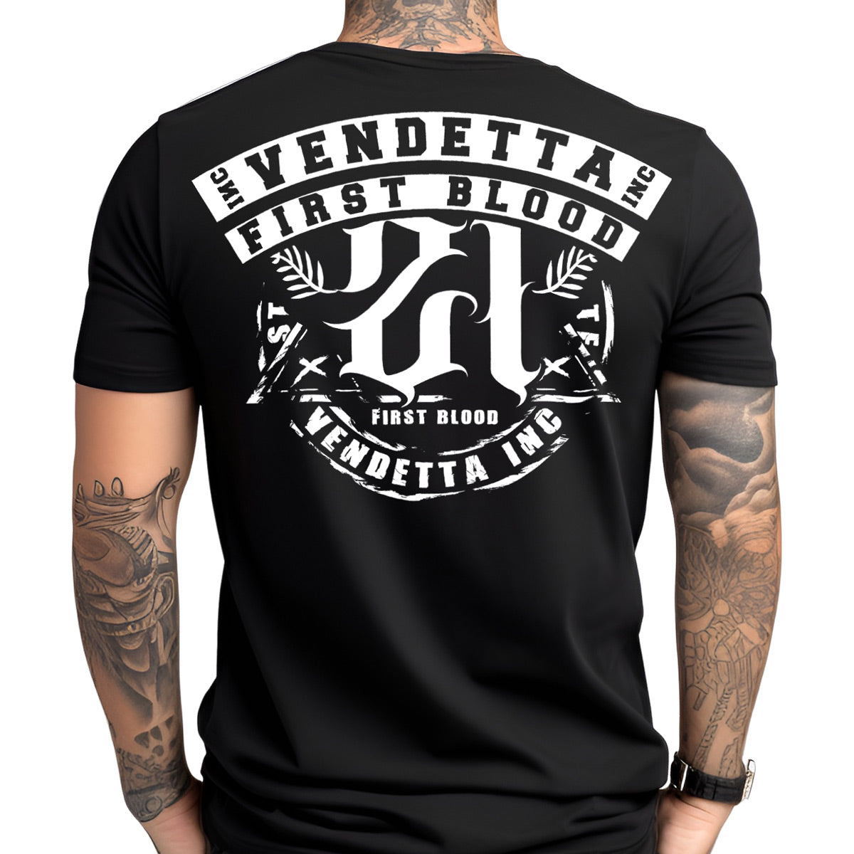 Vendetta Inc. Shirt schwarz Blood 2.0 VD-1340