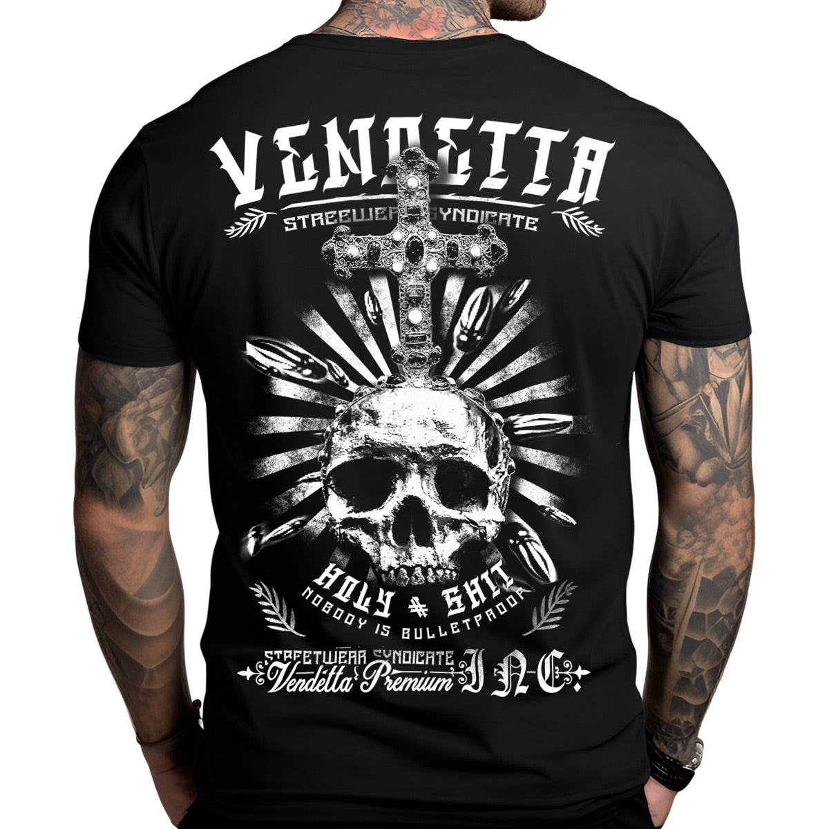 Vendetta Inc. Shirt Bulletproof schwarz 1197